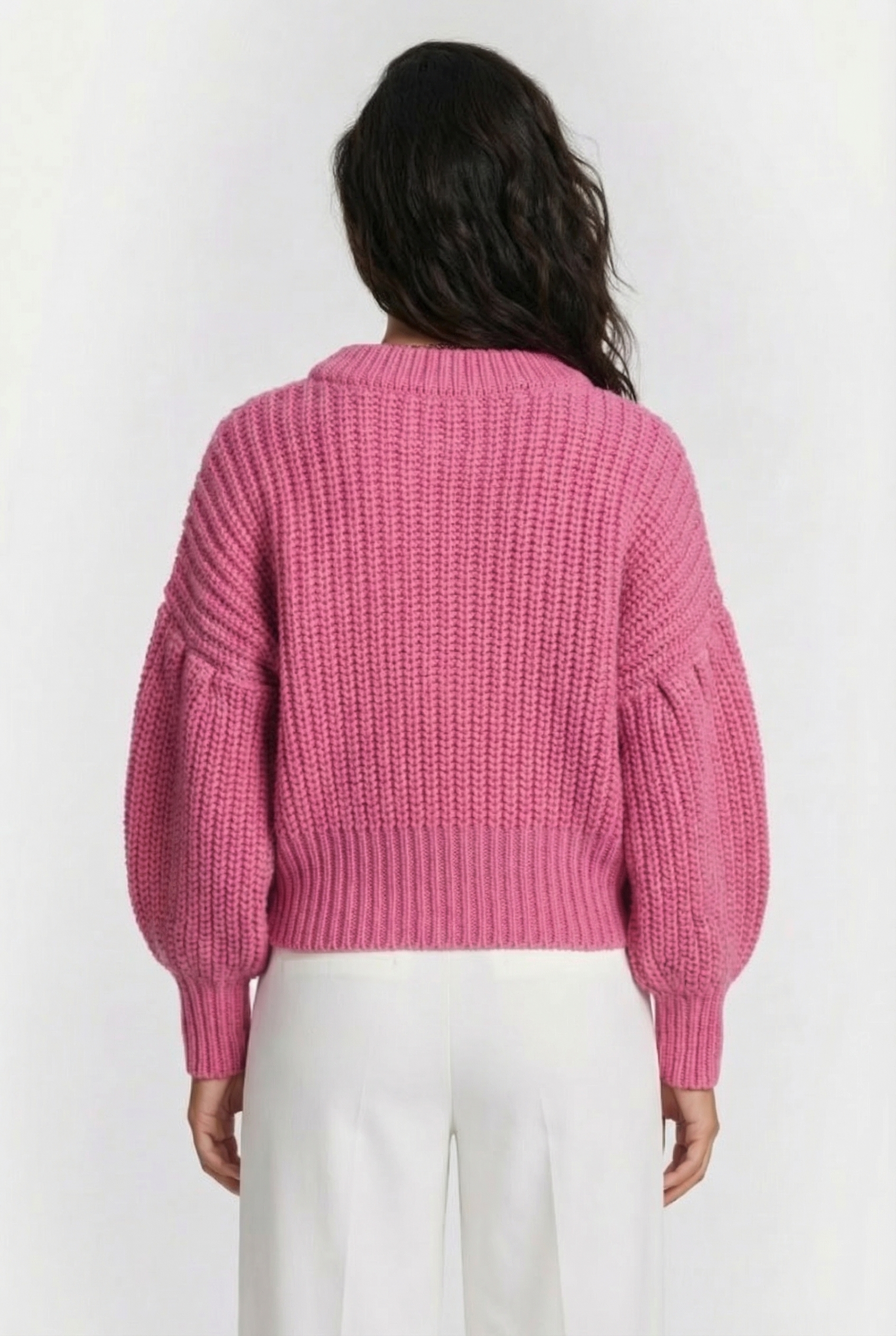 MICHELLE FLAT KNIT FANCY FUCHSIA 2