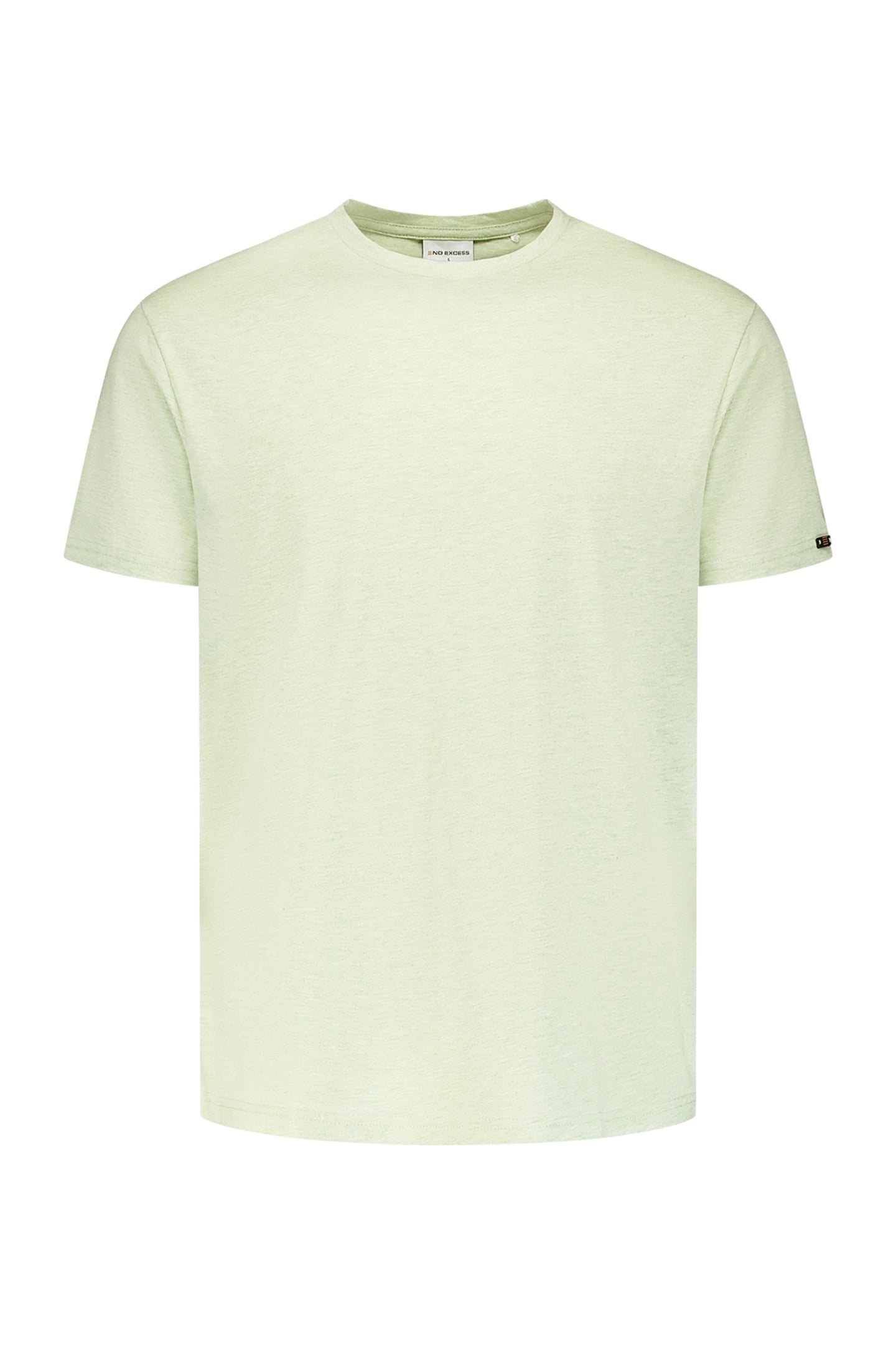 T-SHIRT CREWNECK MELANGE SEAGREEN 1