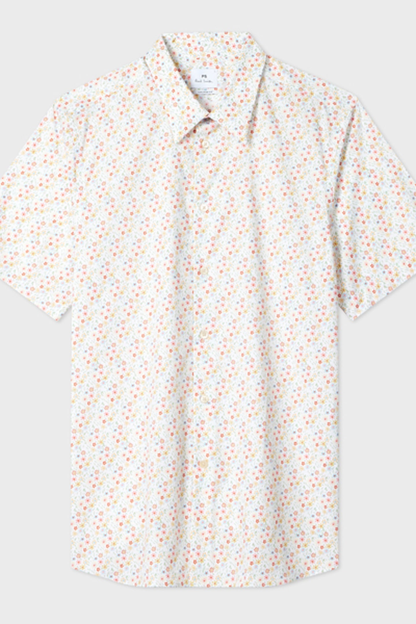 SS TAILORED FIT SHIRT WHITE 2