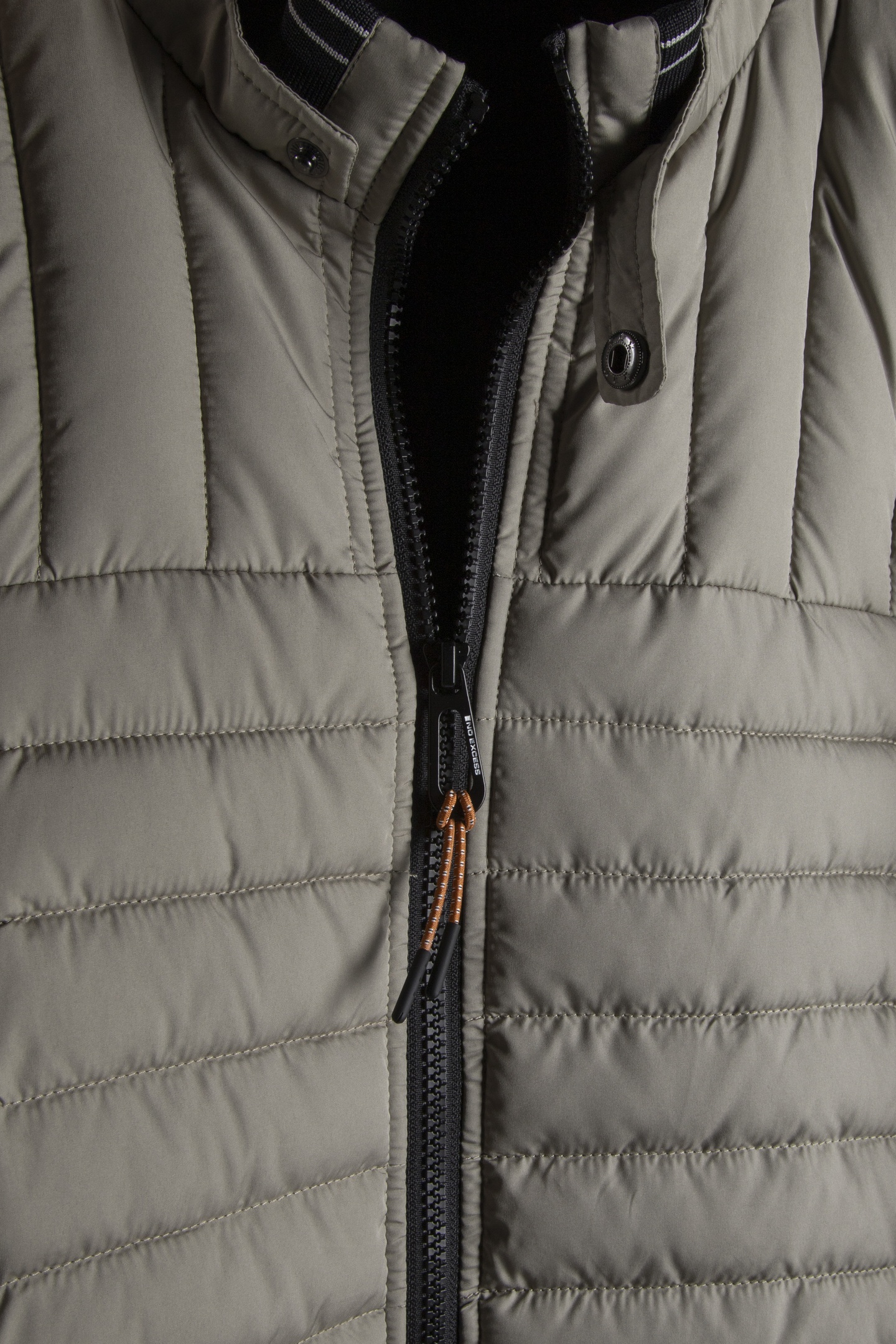 JACKET SHORT FIT PADDED LIGHT ARMY 5