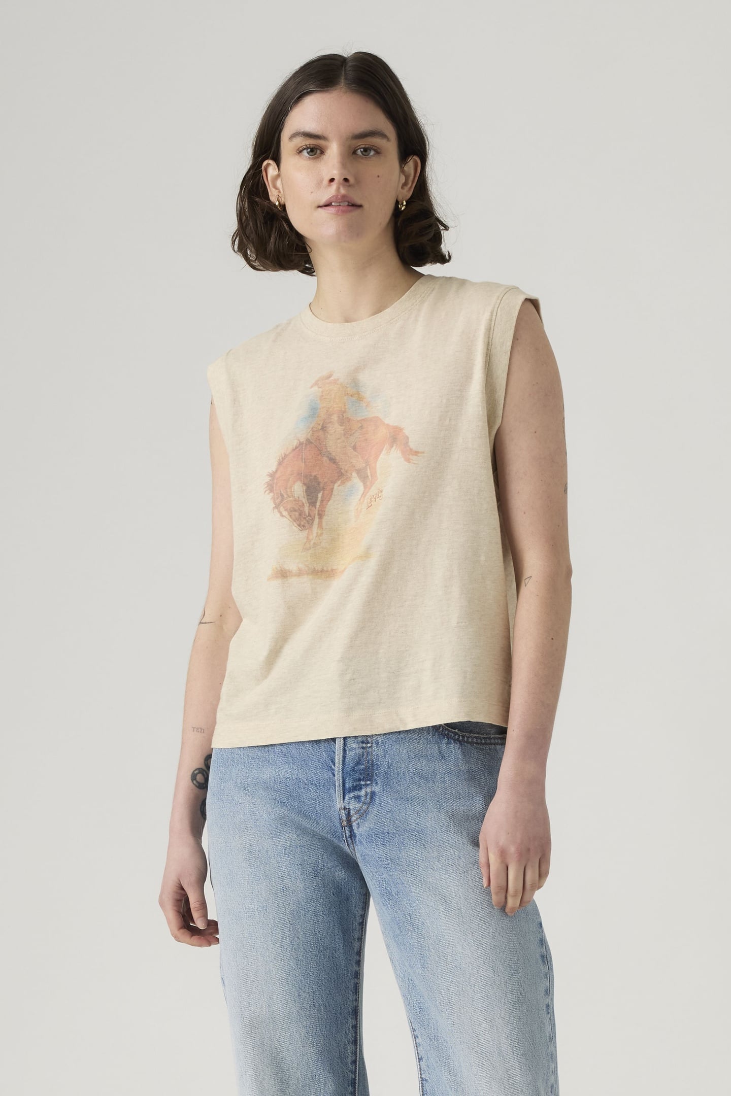 GRAPHIC BOXY TANK TOP WHITE 1