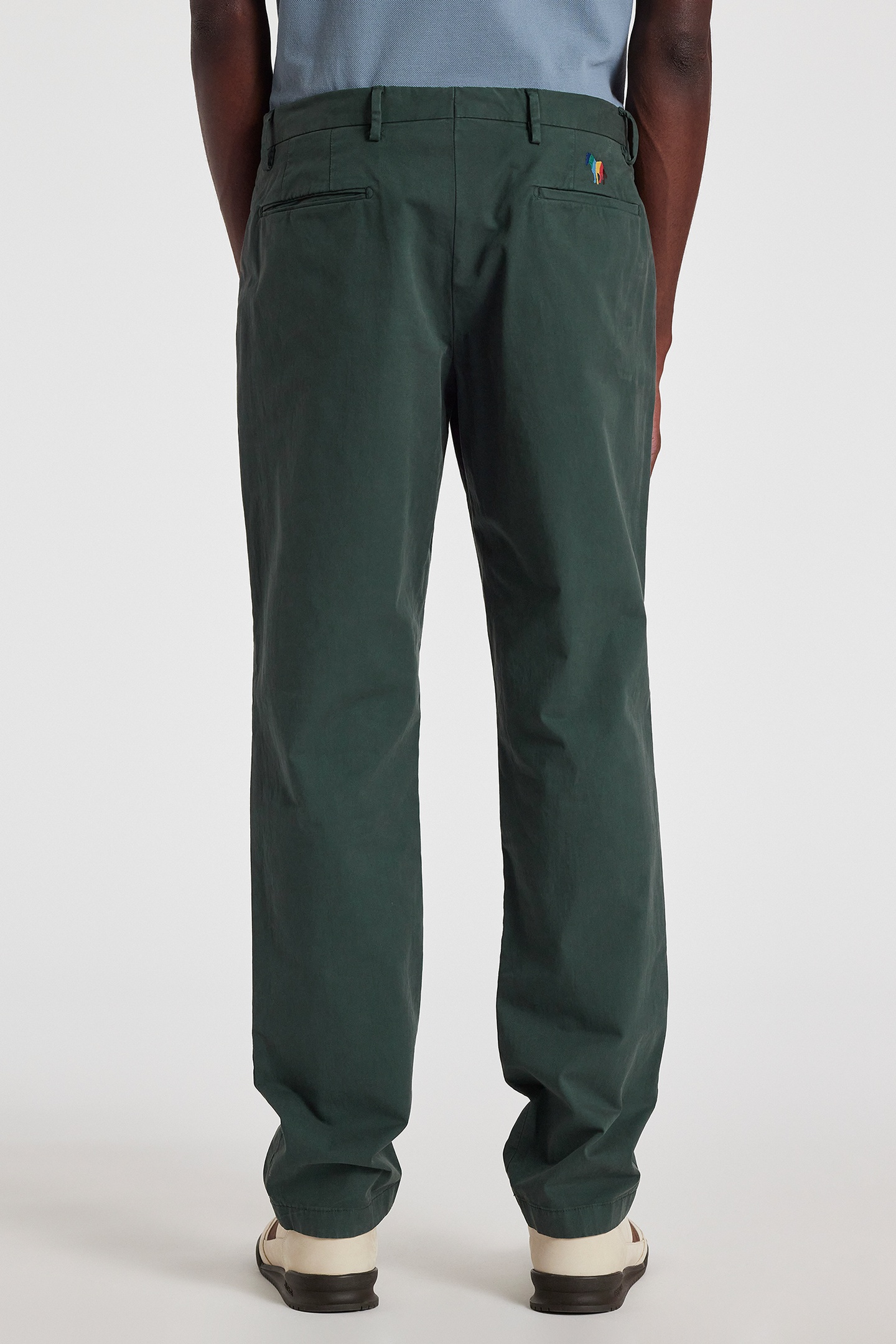 MID FIT CLEAN CHINO VERY DARK GREEN 2