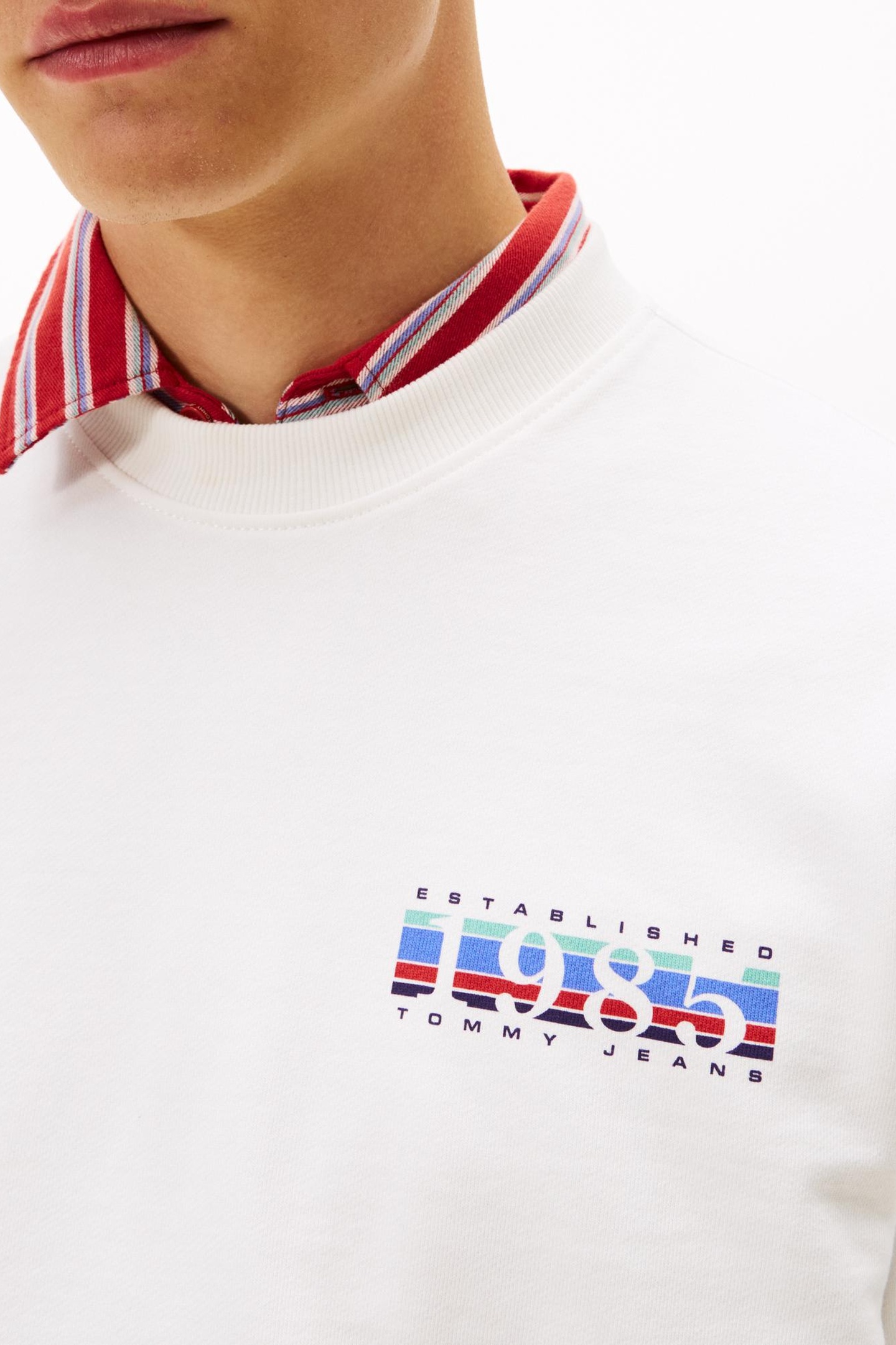 REGULAR ENTRY DNA PULLOVER SWEATSHIRT ECRU 5