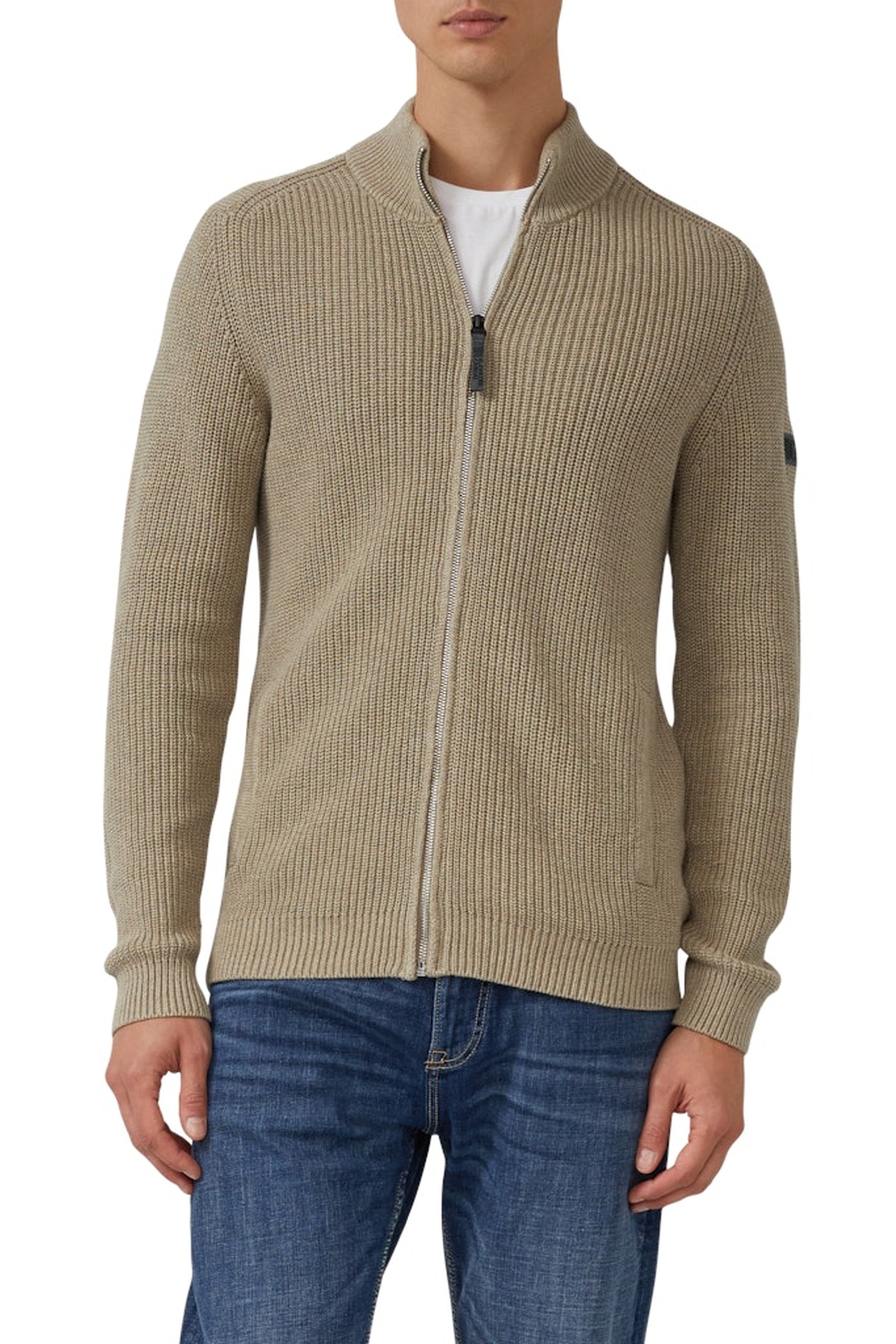 S.OLIVER CARDIGAN BEIGE 1