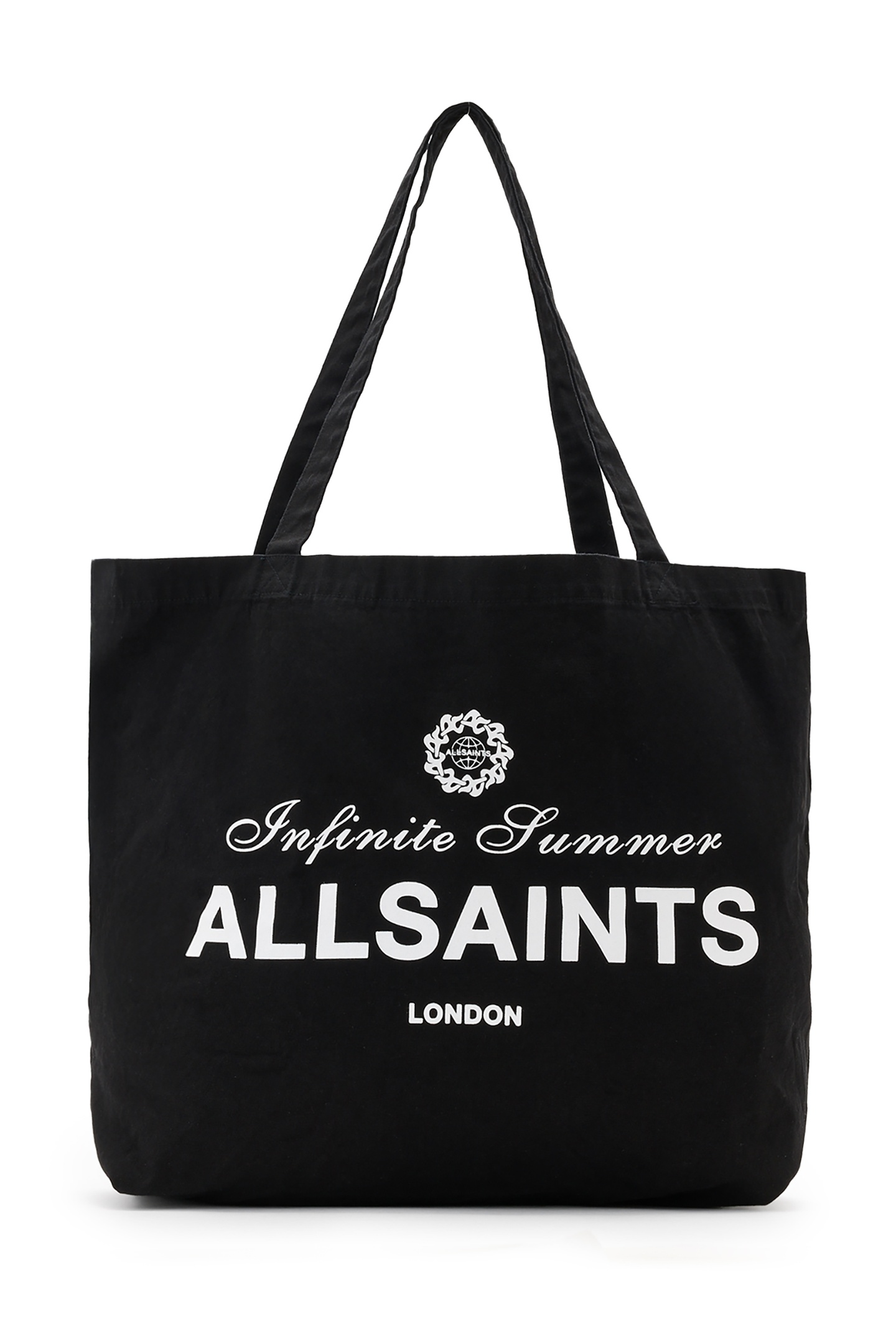 SOLEIL GRAPHIC TOTE WASHED BLACK 3