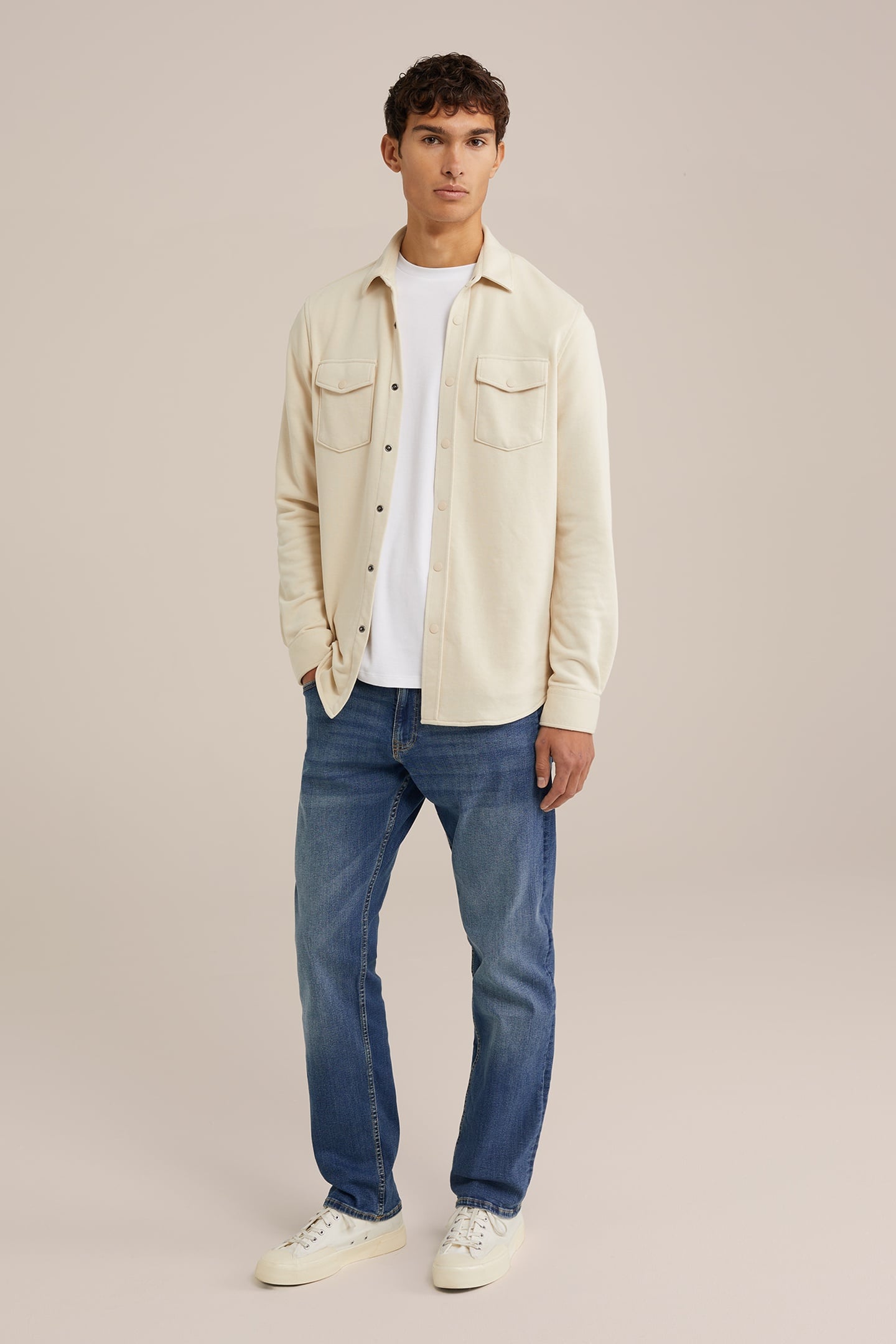 5-POCKET MID WAIST BLUE 3