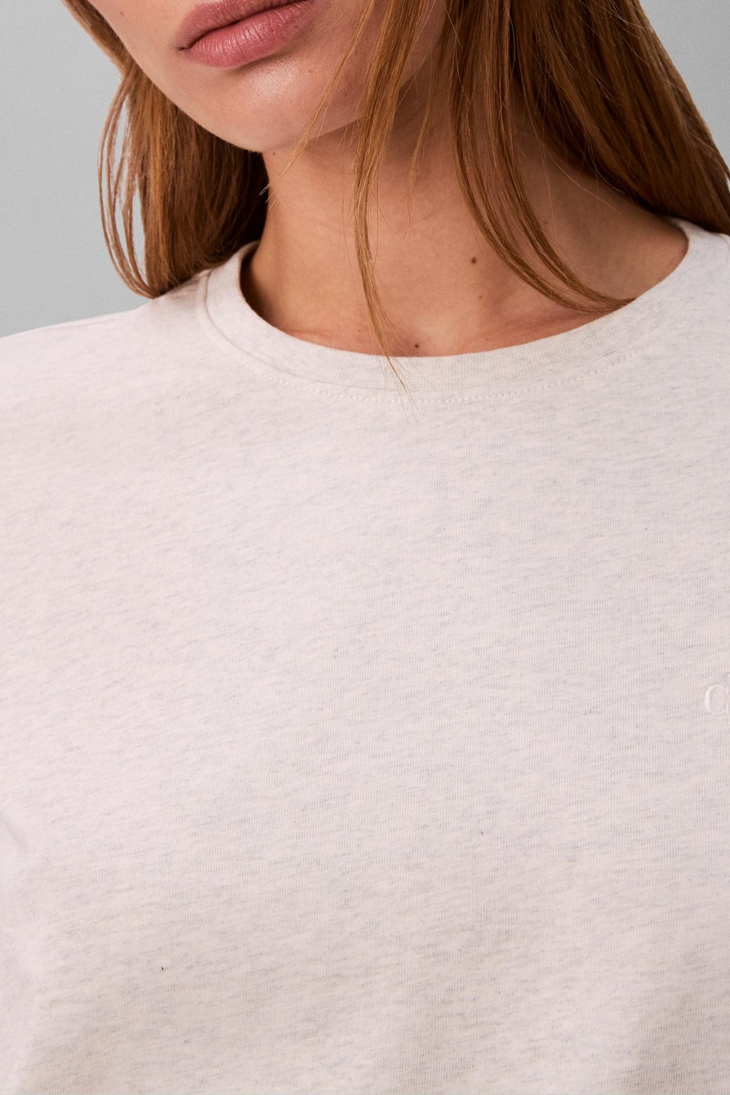 ARCHIVE JERSEY CREW HEROIC GREY HEATHER 6