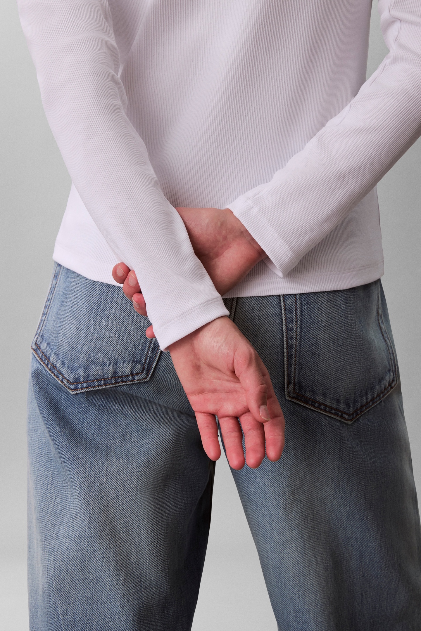 LS MONOLOGO CREW 2X2 BRILLIANT WHITE 6