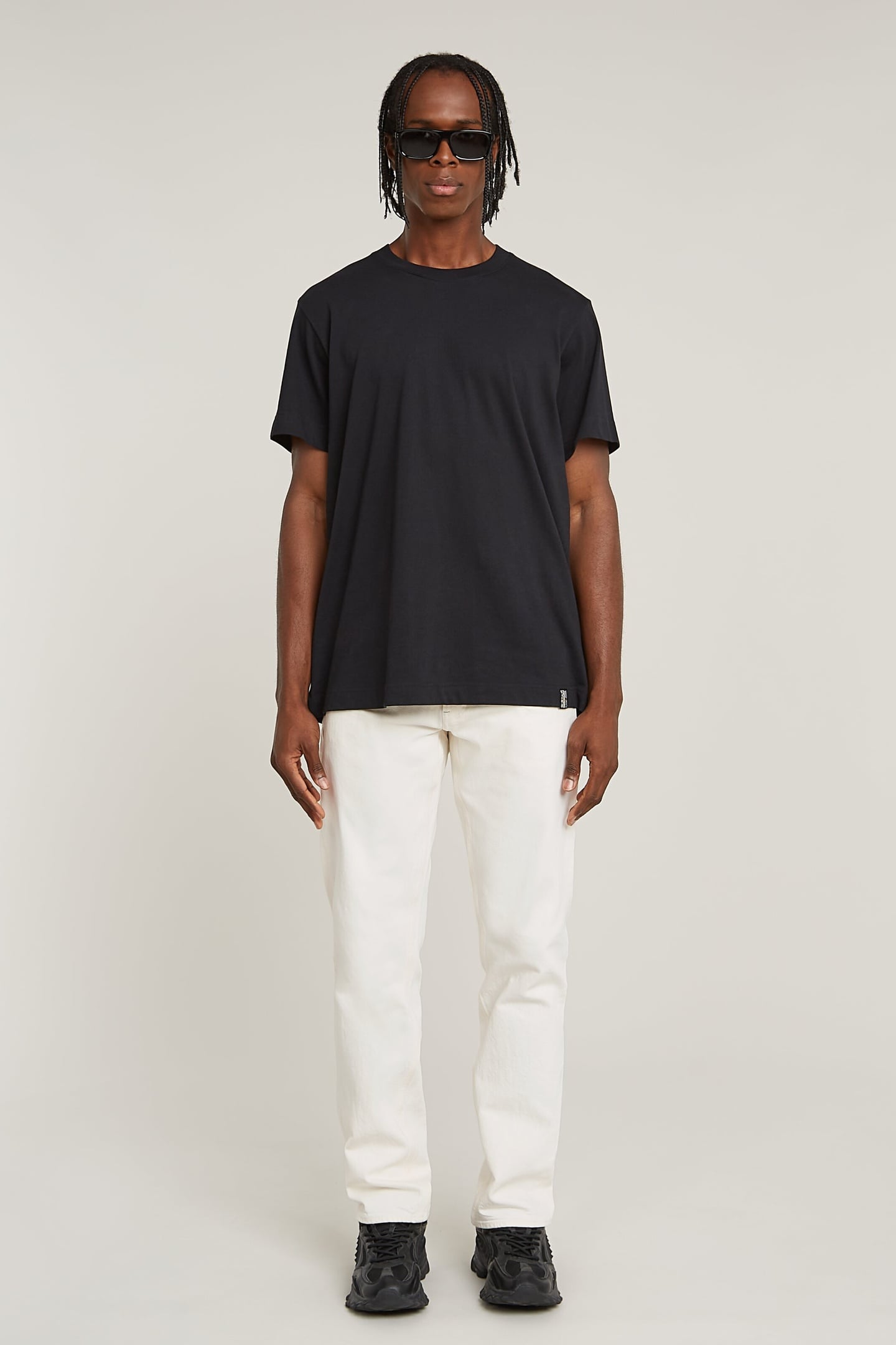 MOSA STRAIGHT JEANS 96 ECRU MOM WASHES 1