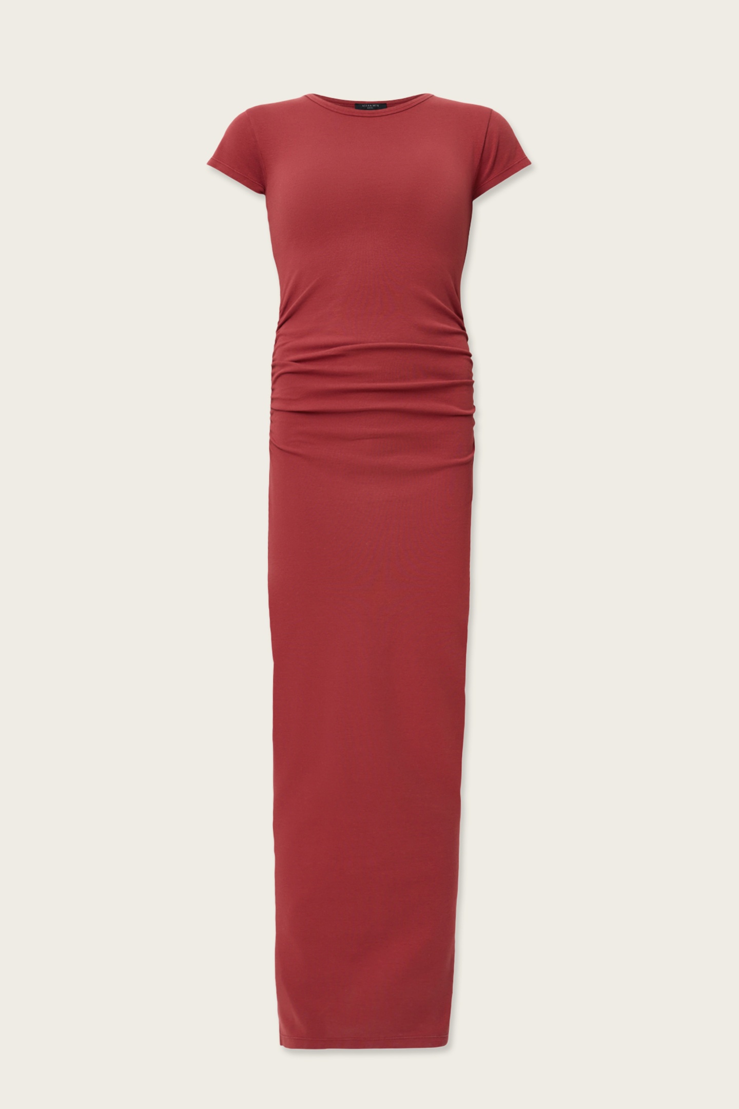 KATARINA SS DRESS BURNT BRICK RED 3