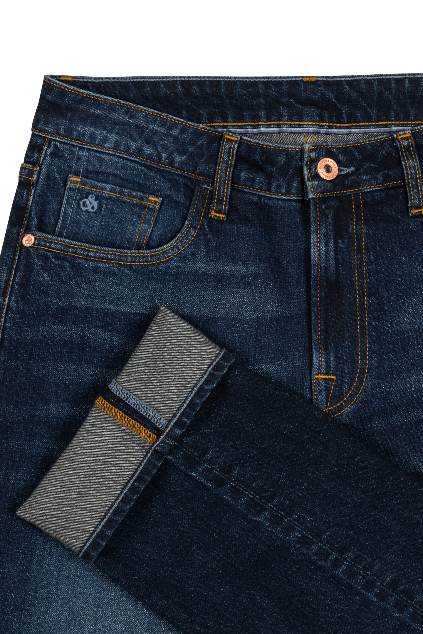 HAARLEM STRAIGHT FIT DENIM DWIGHT WASH (INDIGO) 5