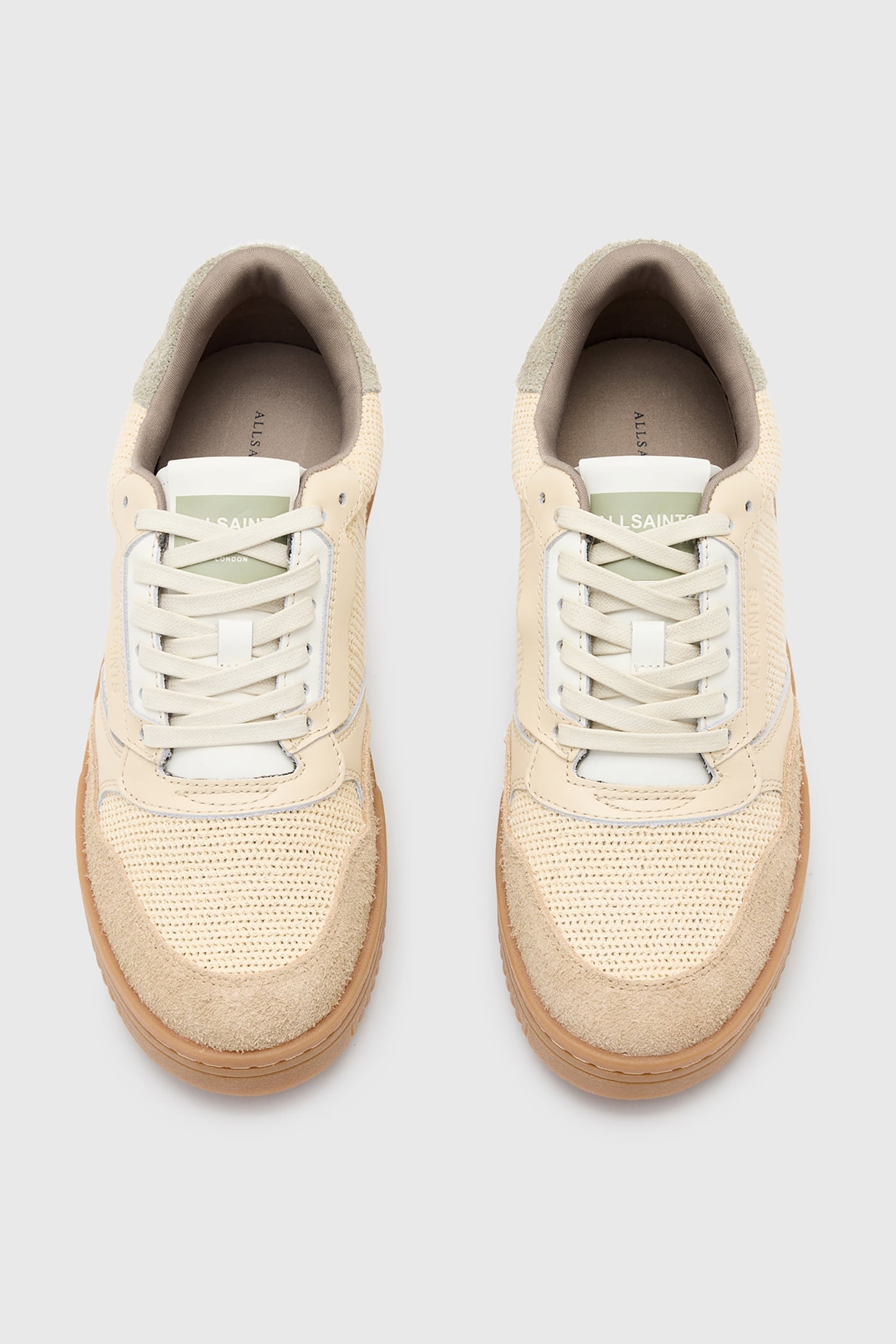 REGAN MESH LOW TOP CHALK WHITE/CLAY 1