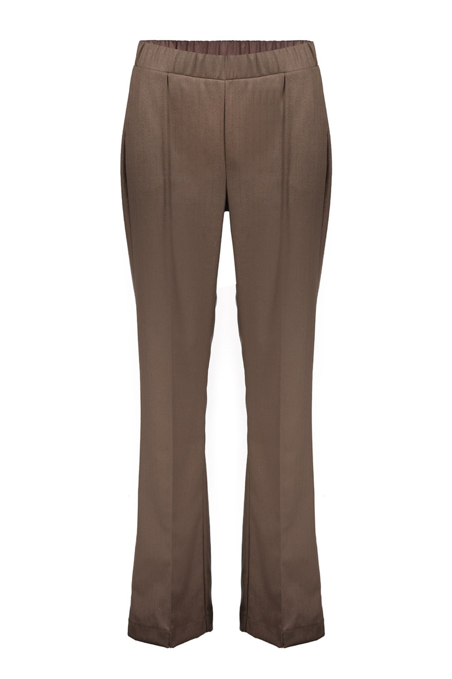 TROUSERS TAUPE/LUREX 1