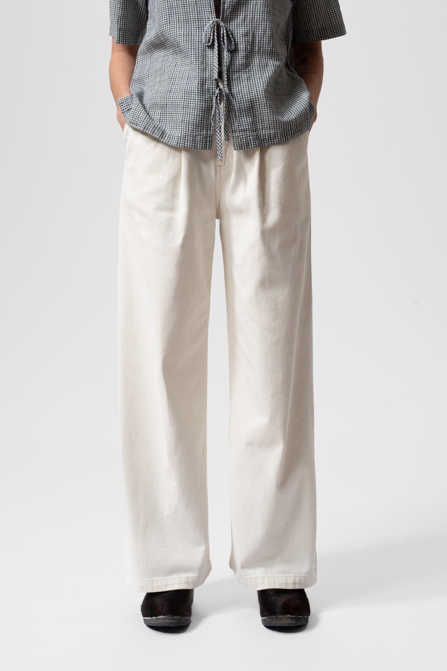 GULLAN WORKWEAR PANTS WHITE 1