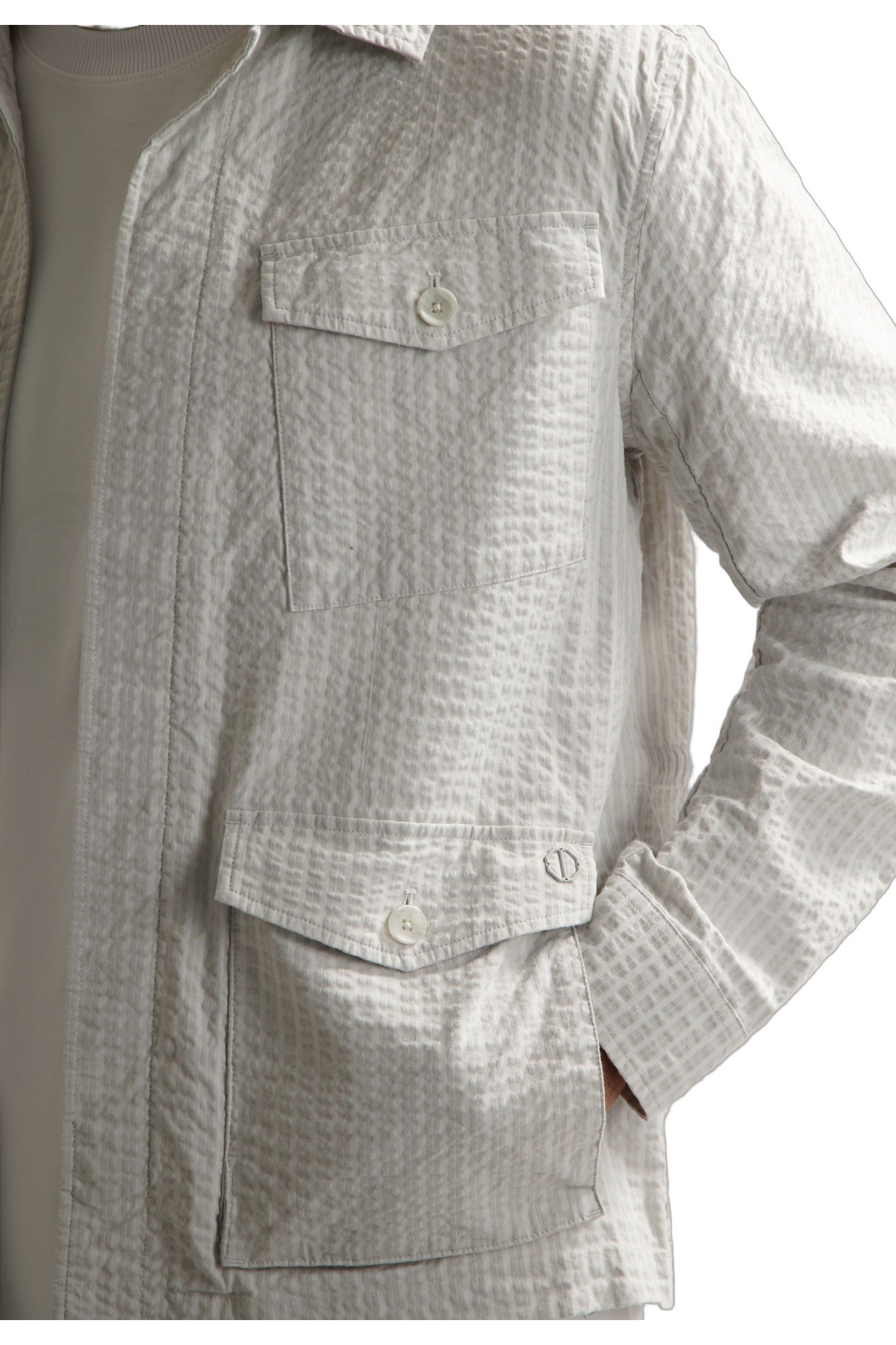 DS_ALCIE SAFARI JACKET SILVER BIRCH 6