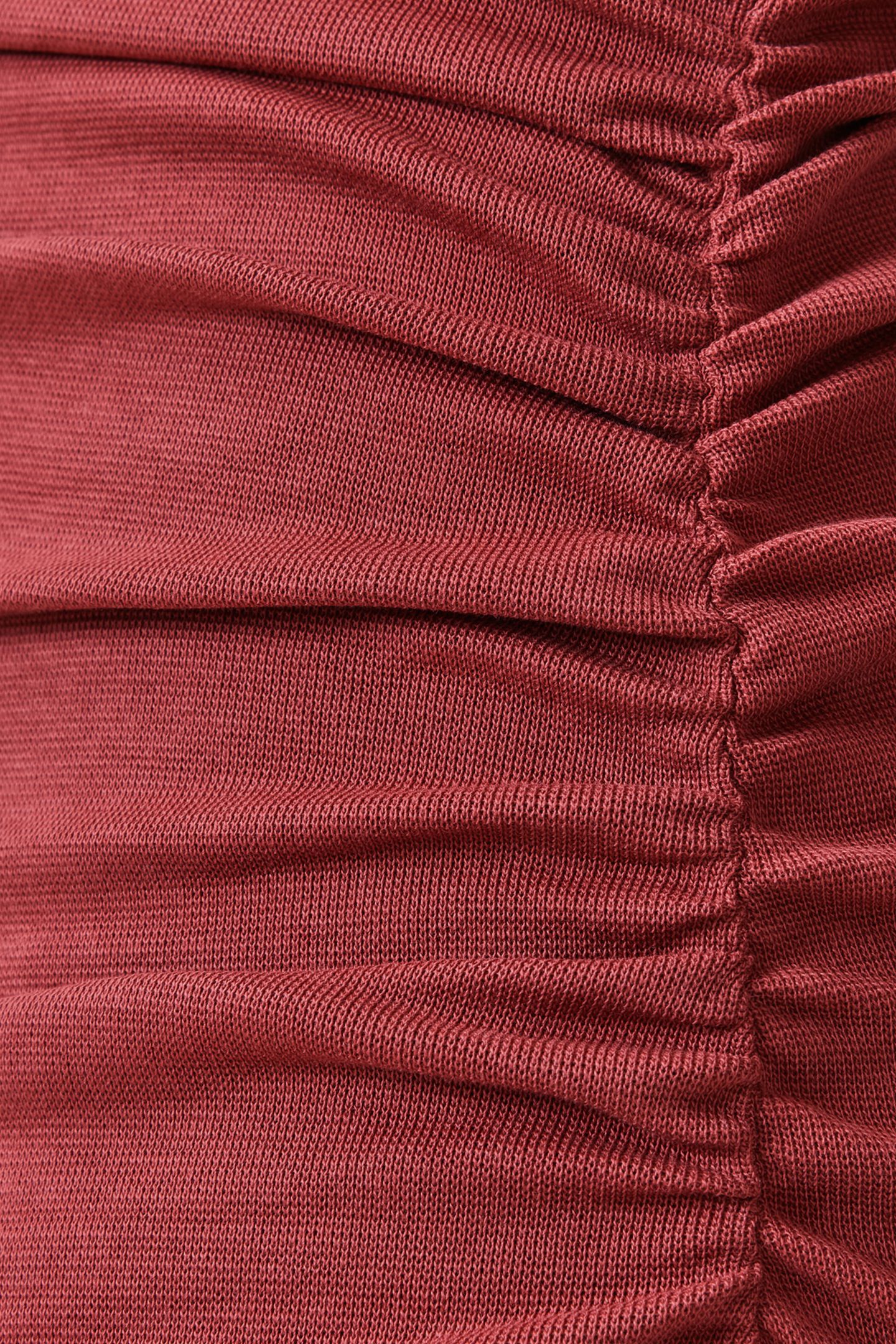 KATARINA SS DRESS BURNT BRICK RED 6