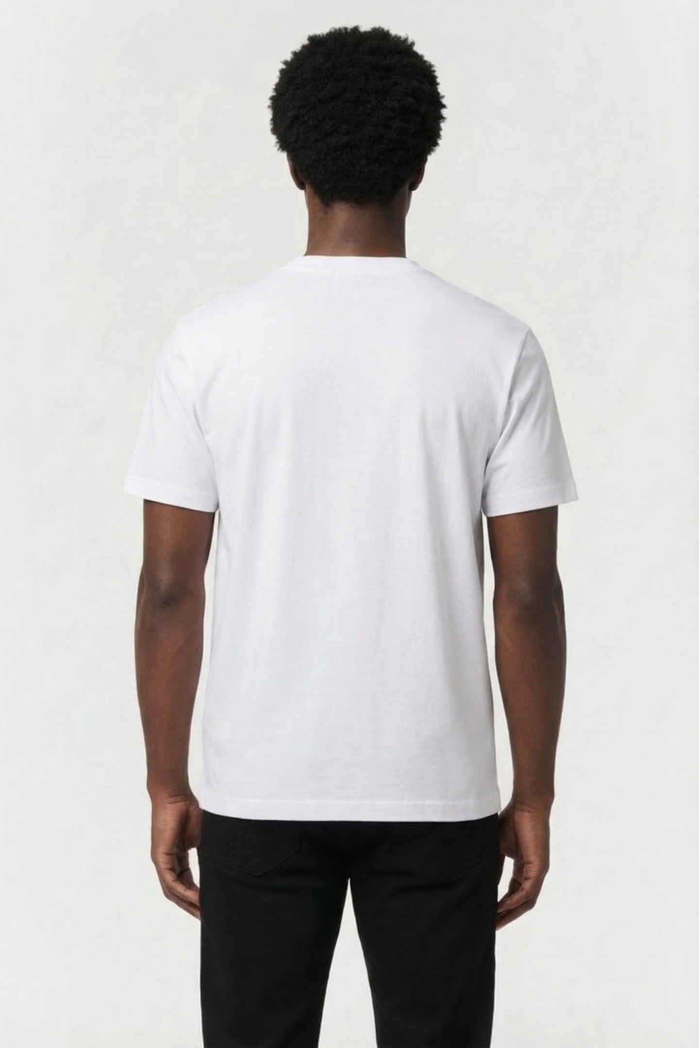 WHITE KLJ REG K LOGO TEE 2