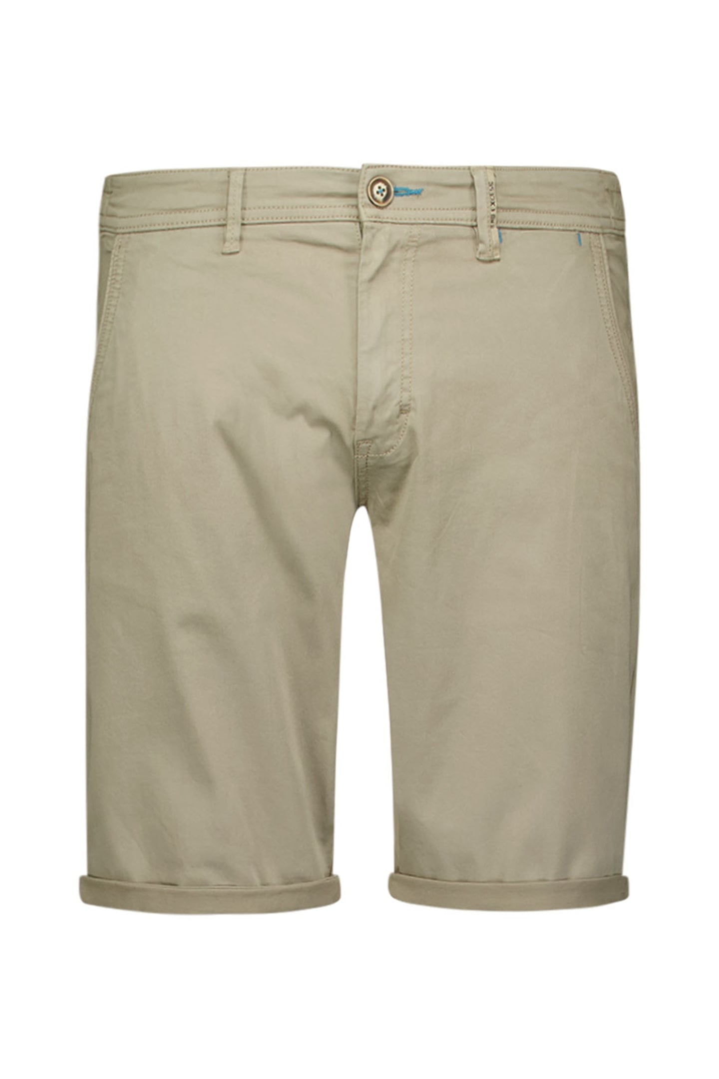 SHORT CHINO GARMENT DYED TWILL STRETCH LIGHT ARMY 7