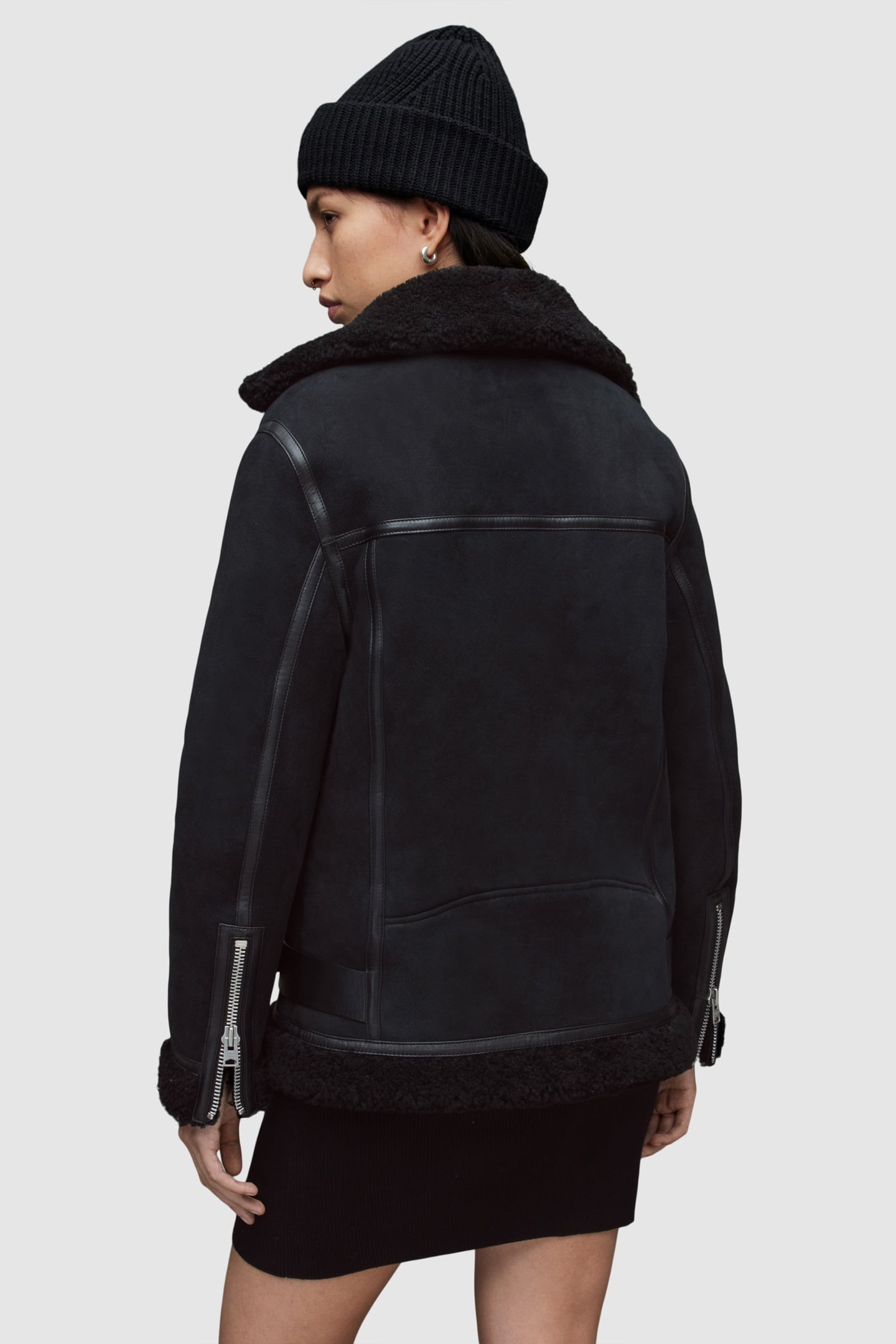 REI SHEARLING BLACK/BLACK 4