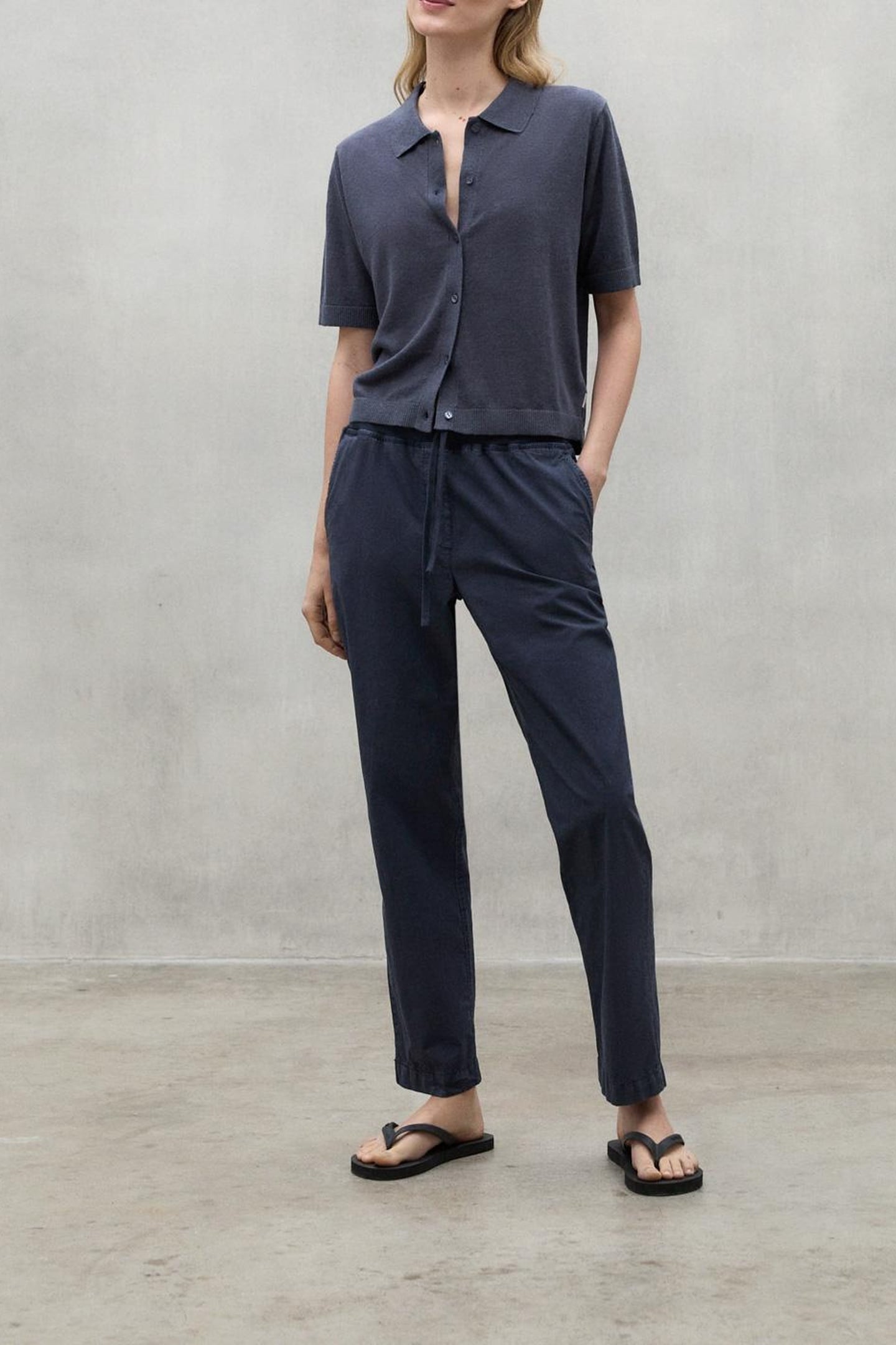 GANGESALF PANTS DEEP NAVY 2