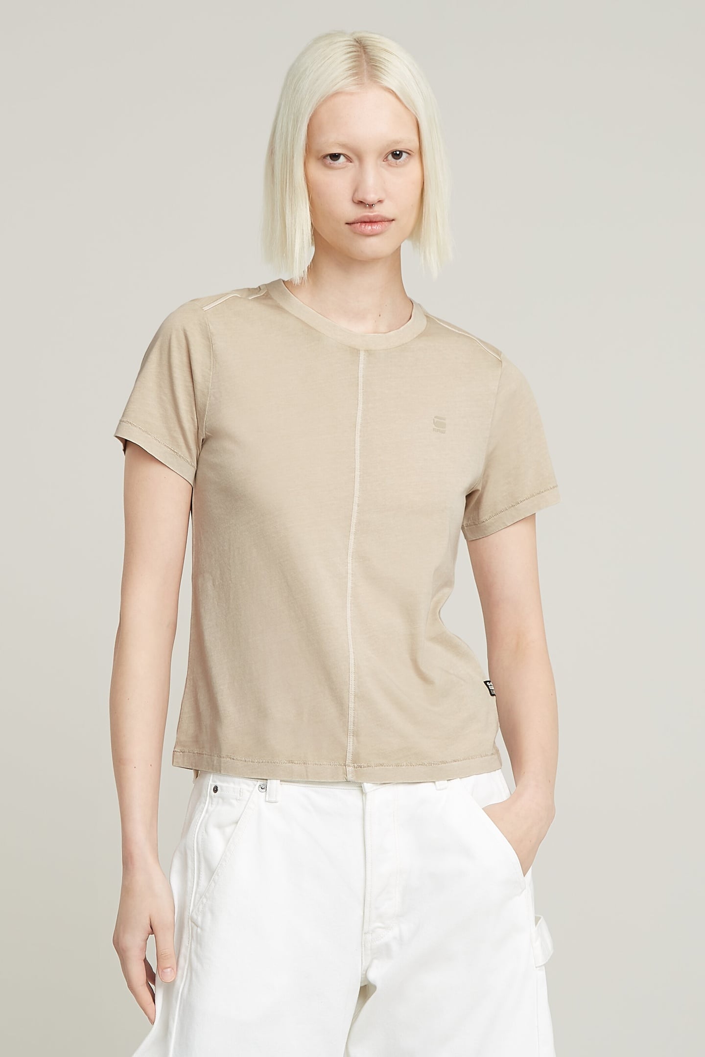 OVERDYED FRONT SEAM R T DK BRICK GD 1