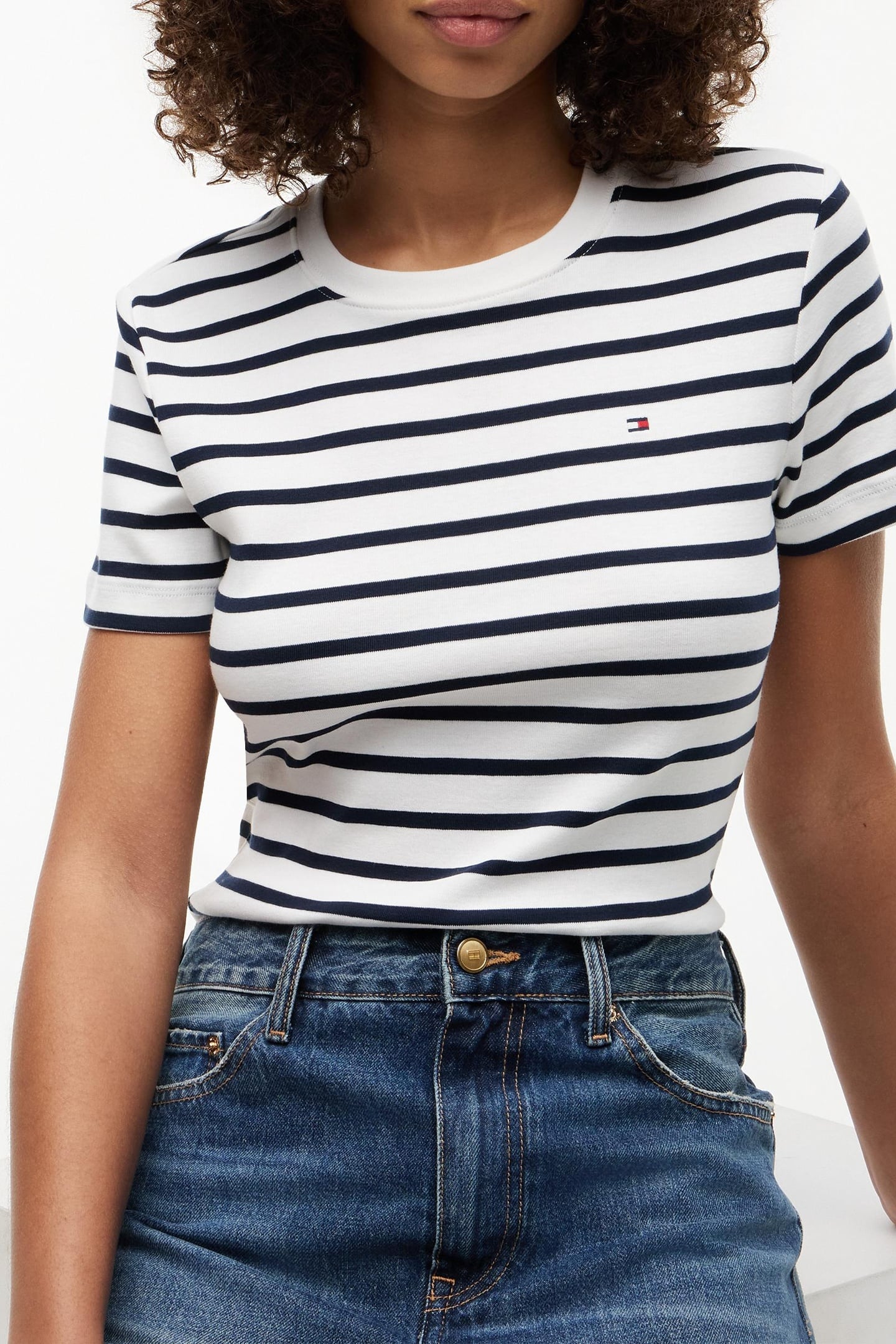 SLIM CODY C-NECK SS BRETON/ECU/DARK NIGHT NAVY 4