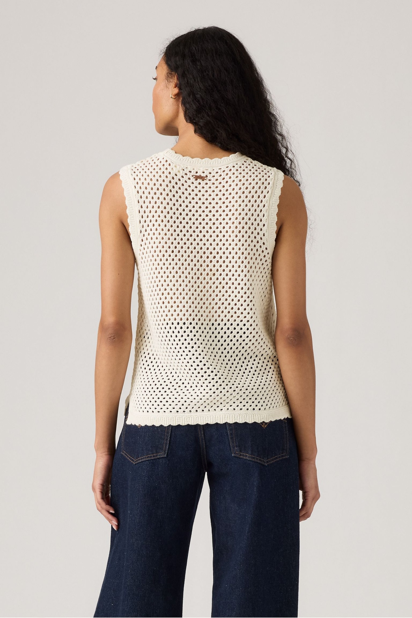 ADRIENNE CROCHET TANK TOP WHITE 3