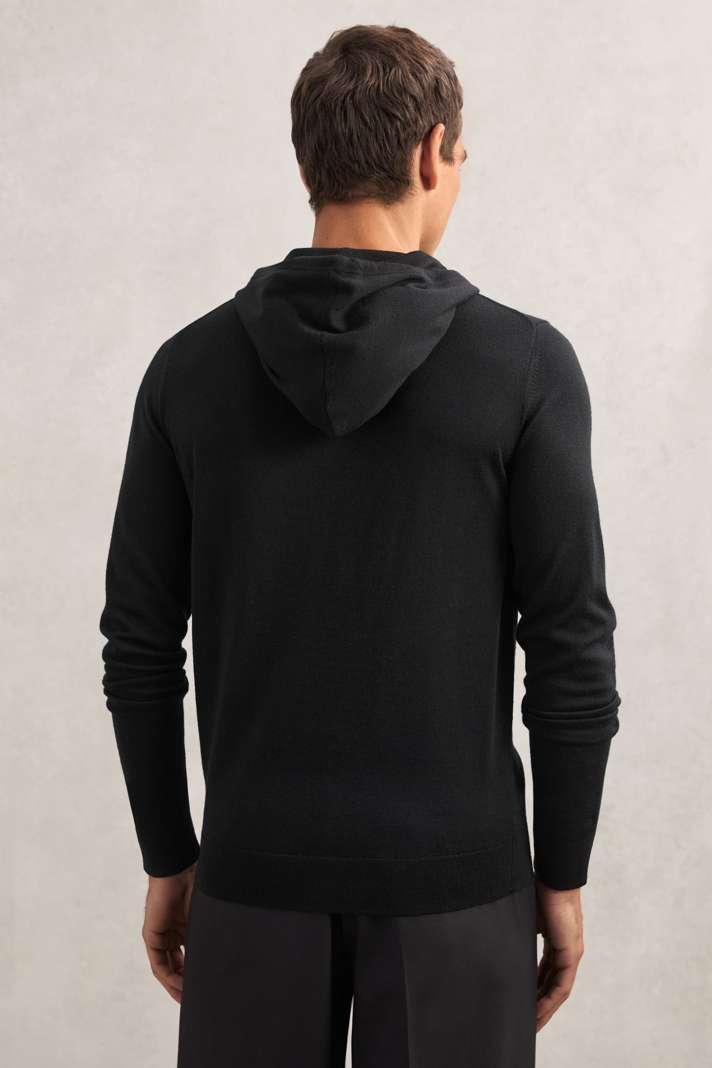 LS MERINO HOODY BLACK 3
