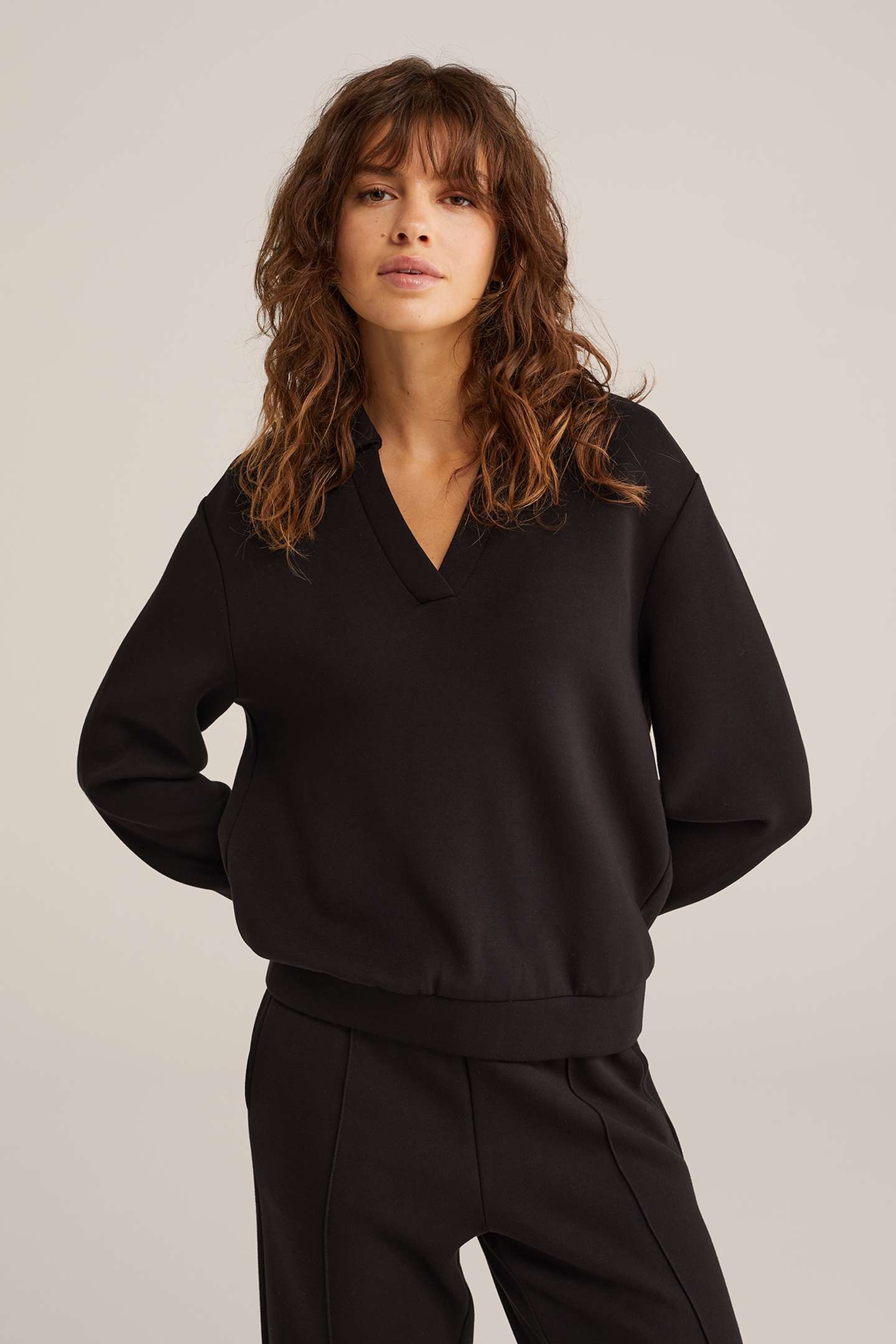 We Fashion Sweater Black Maat: XXL | Sweaters Outlet | Dames | Zwart