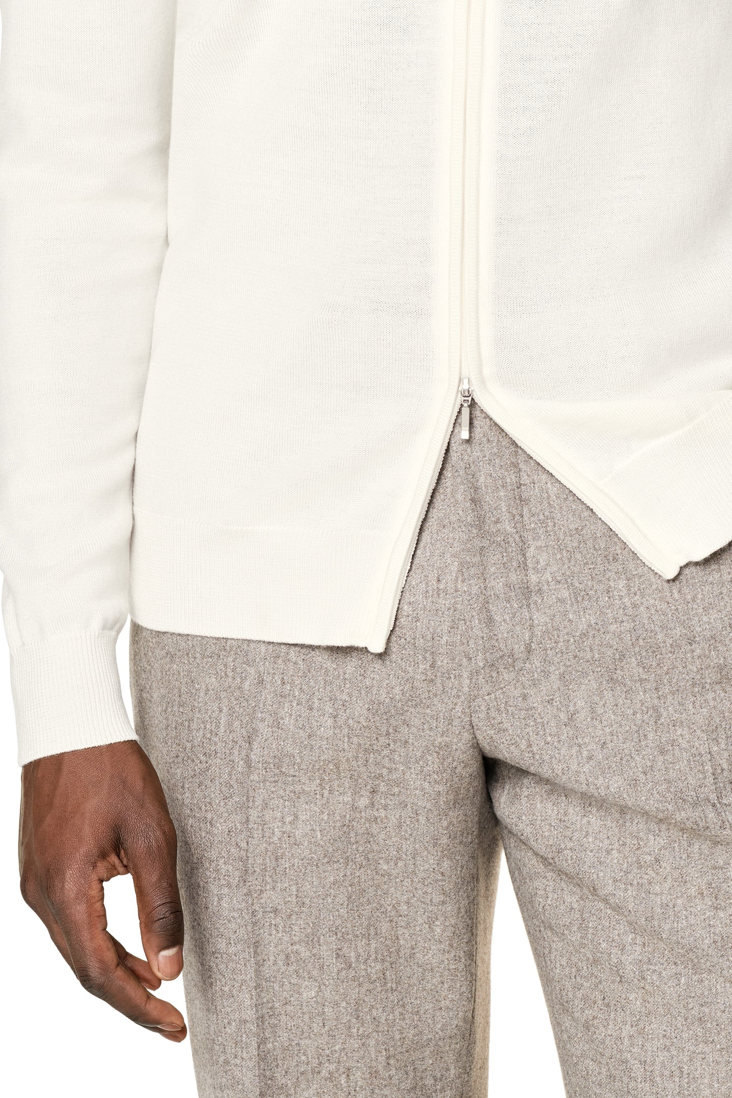 FULL ZIP OFF WHITE OFF-WHITE 10