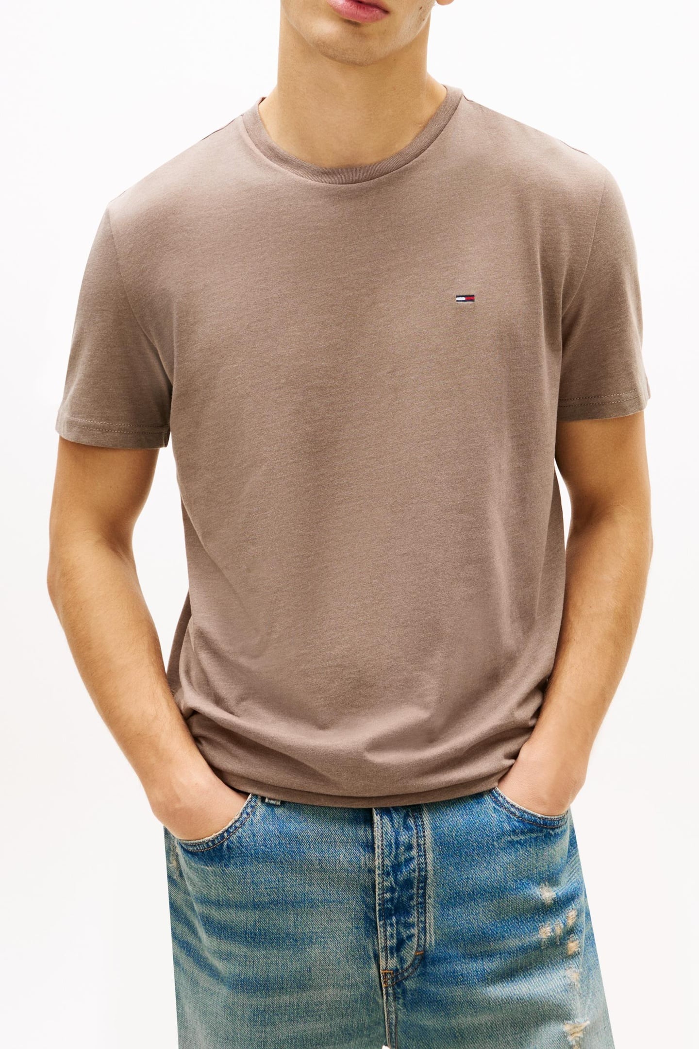 HEATHERED XSLIM JASPER SHIRT IVY MINK 1