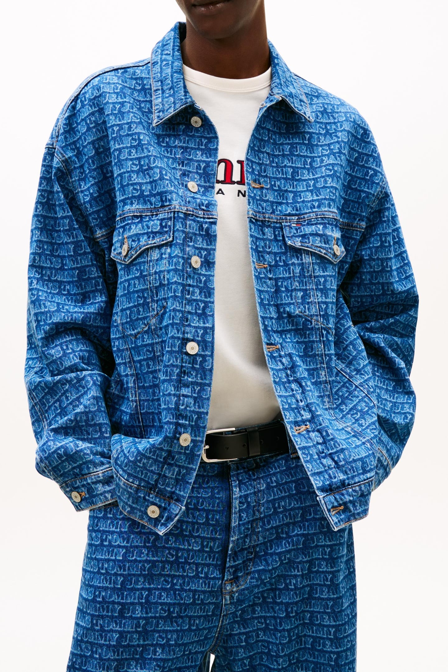 THEO TRUCKER JACKET DENIM MEDIUM 3