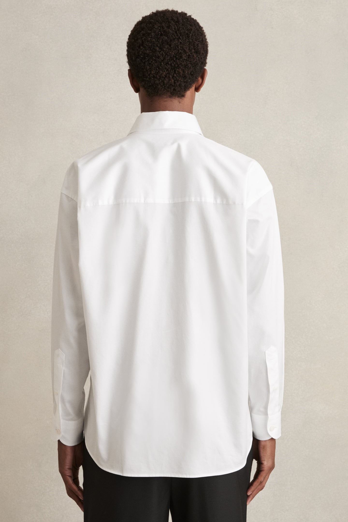 LS OVERSIZED SHIRTLS OVERSIZED SHIRT WHITE 4