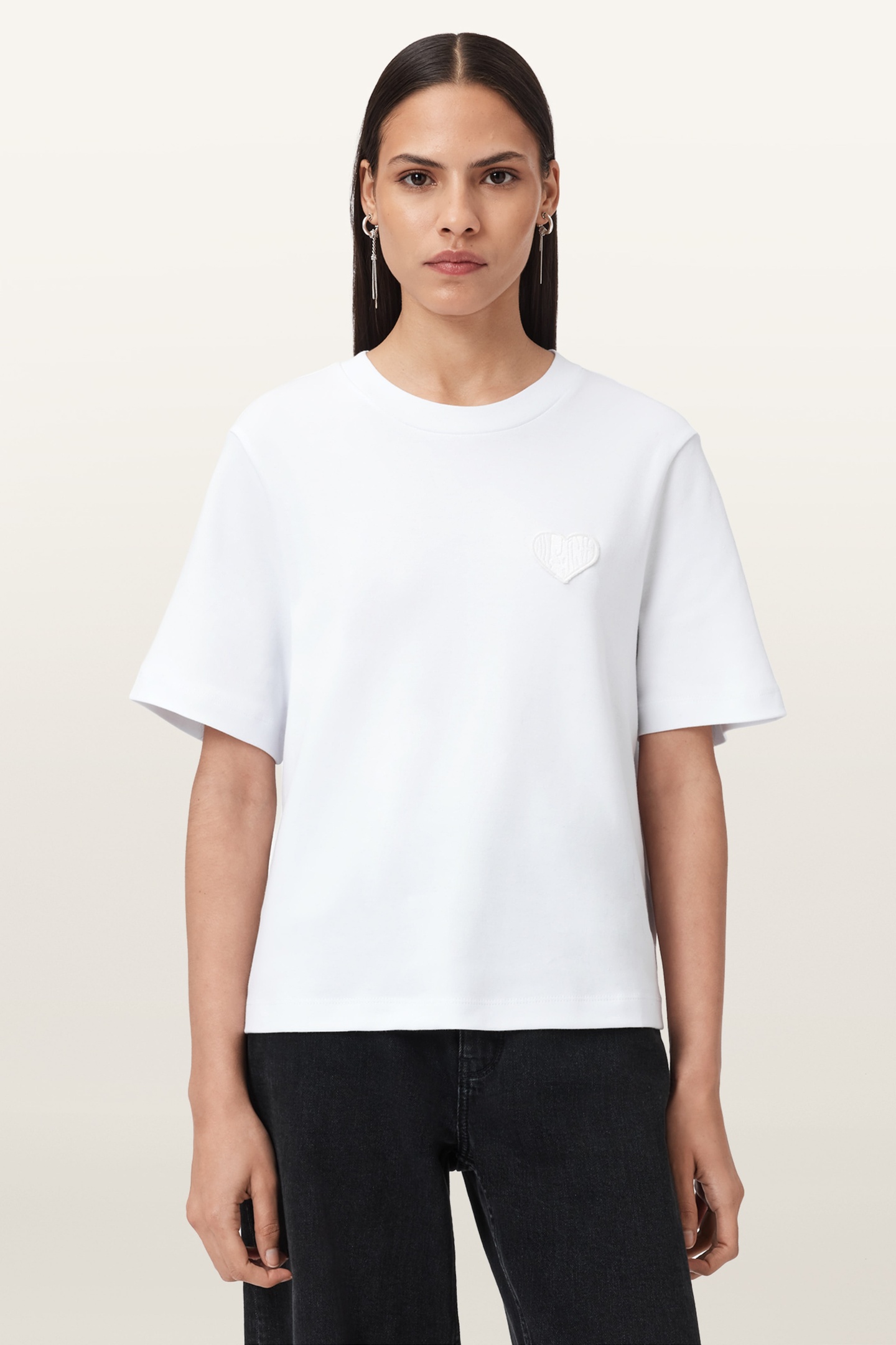 LOVER LISA TEE OPTIC WHITE 1
