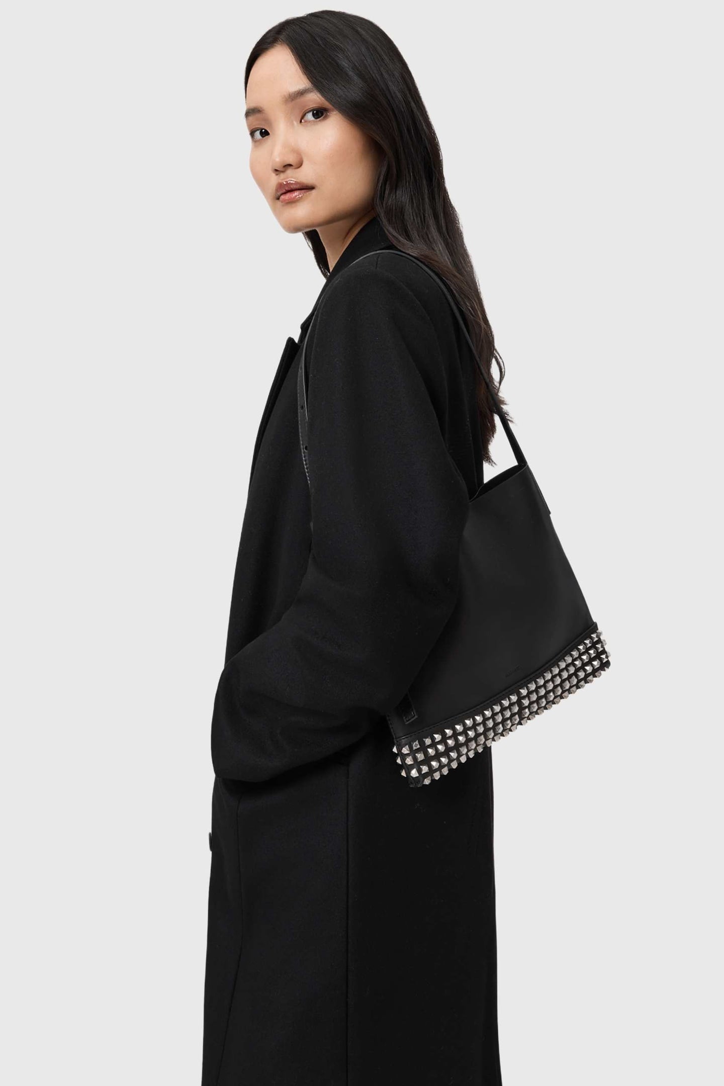 ASHA EMB MINI BAG BLACK 1