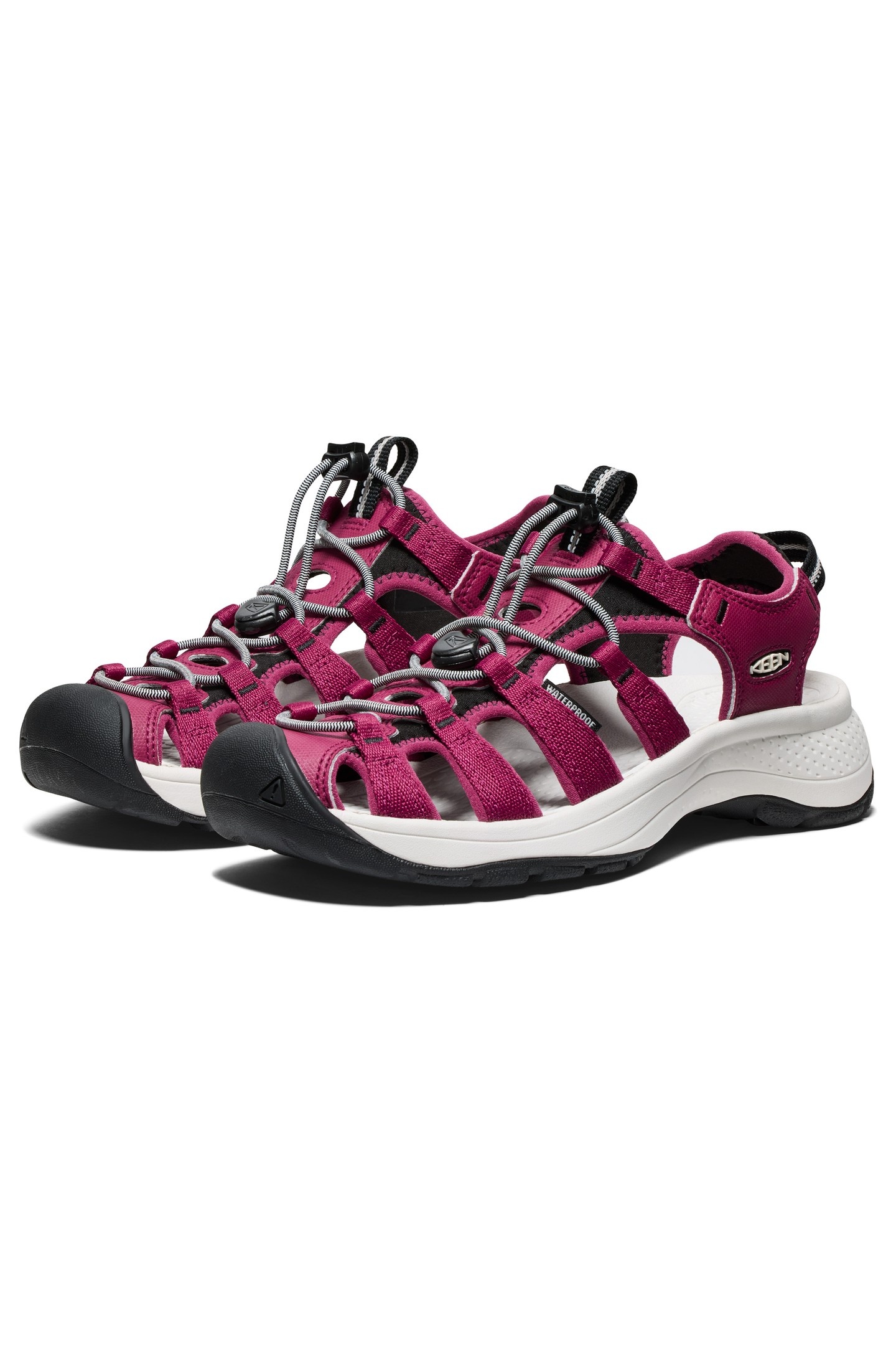 ASTORIA WEST SANDAL BEAUJOLAIS/STAR WHITE 2