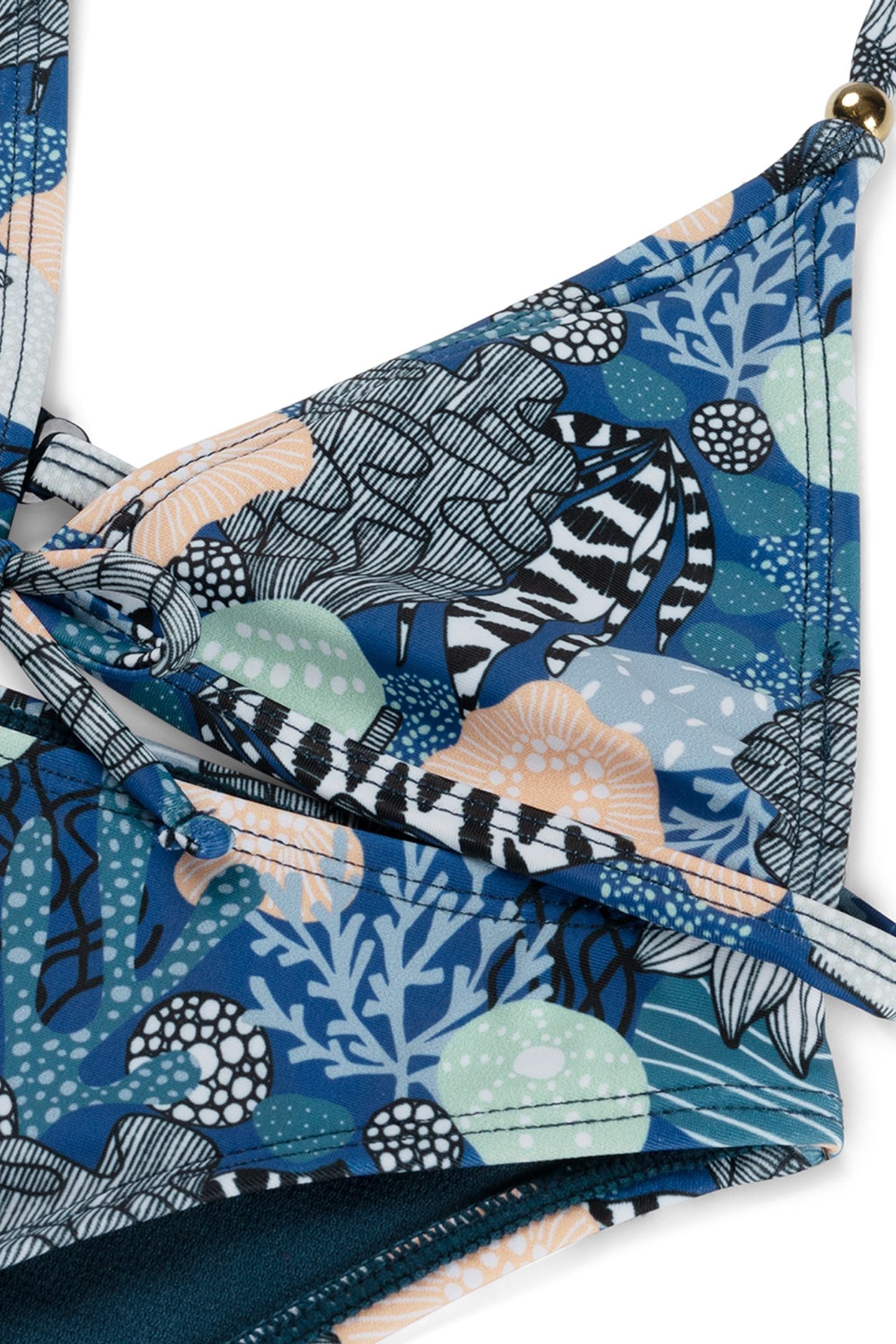 GIRLS LIZZY BIKINI SET CORAL CLUB DEEP OCEAN BLUE 3