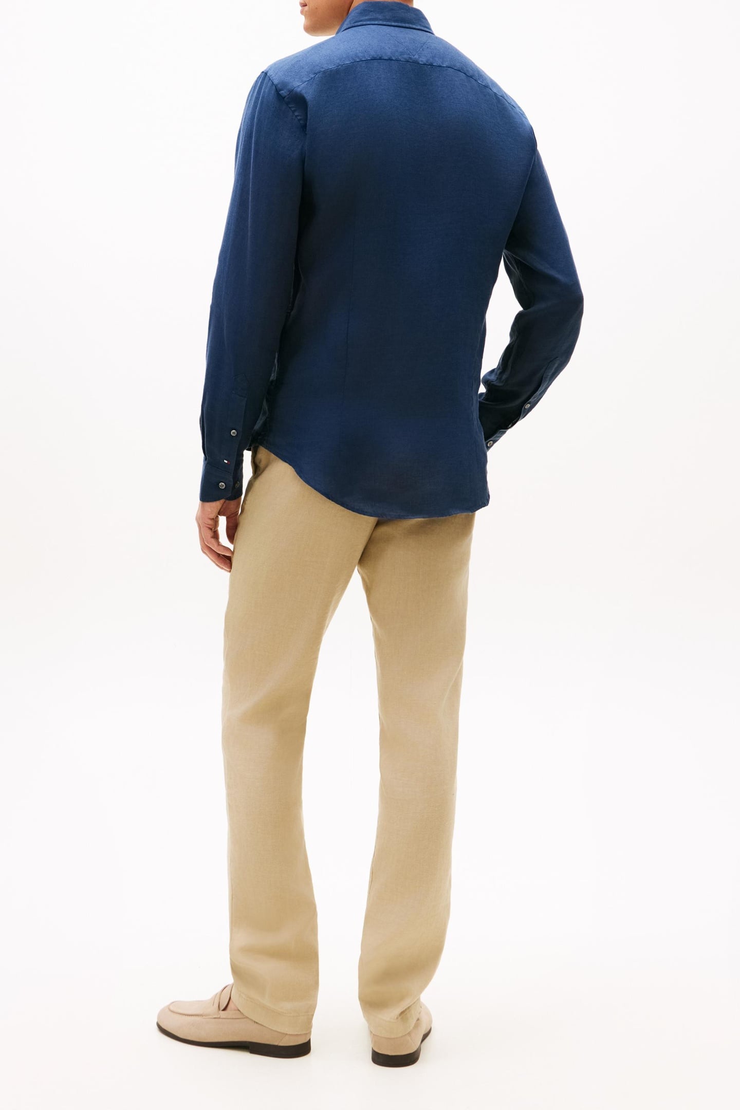 DC LINEN SHIRT NAVY IRIS 2