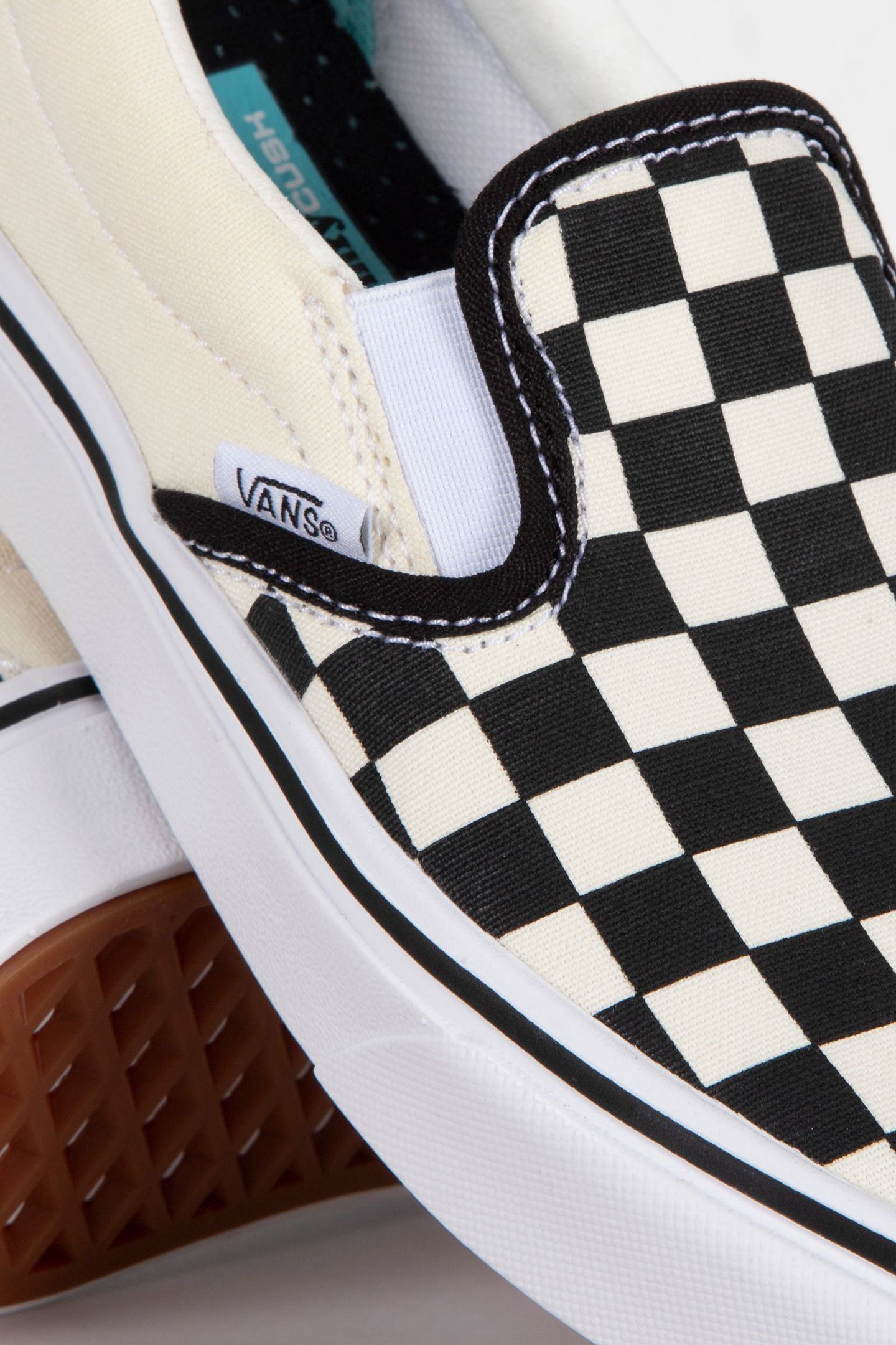 UNISEX COMFY CUSH SLIP-ON CLASSIC CHECKERBOARD 4