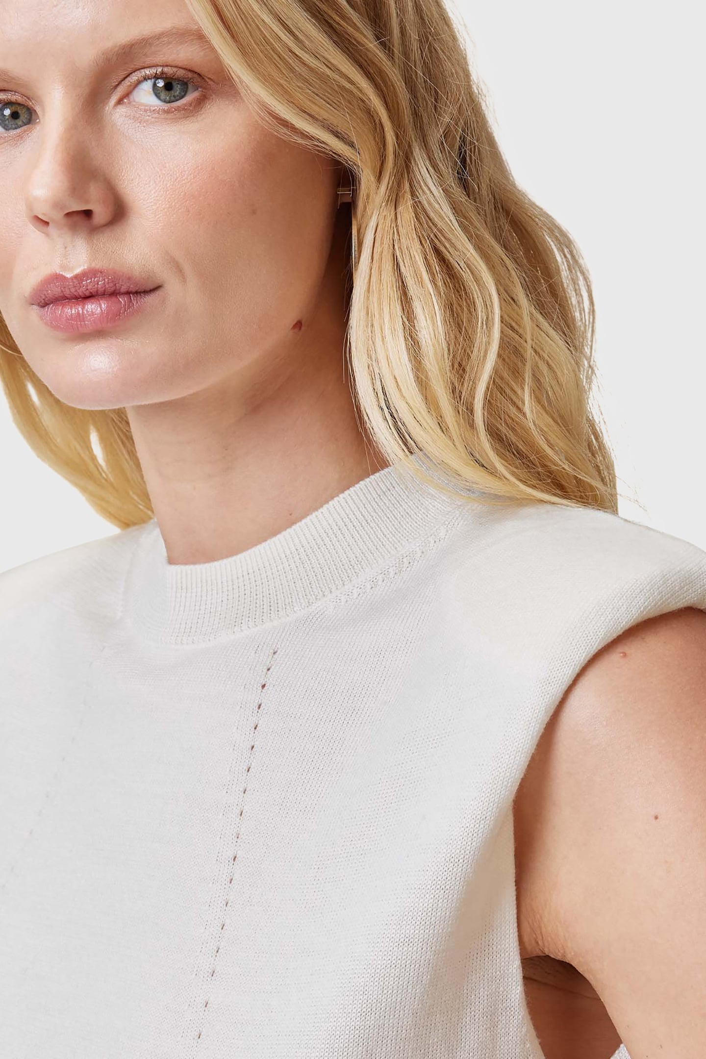 KAYLA TANK CHALK WHITE 5