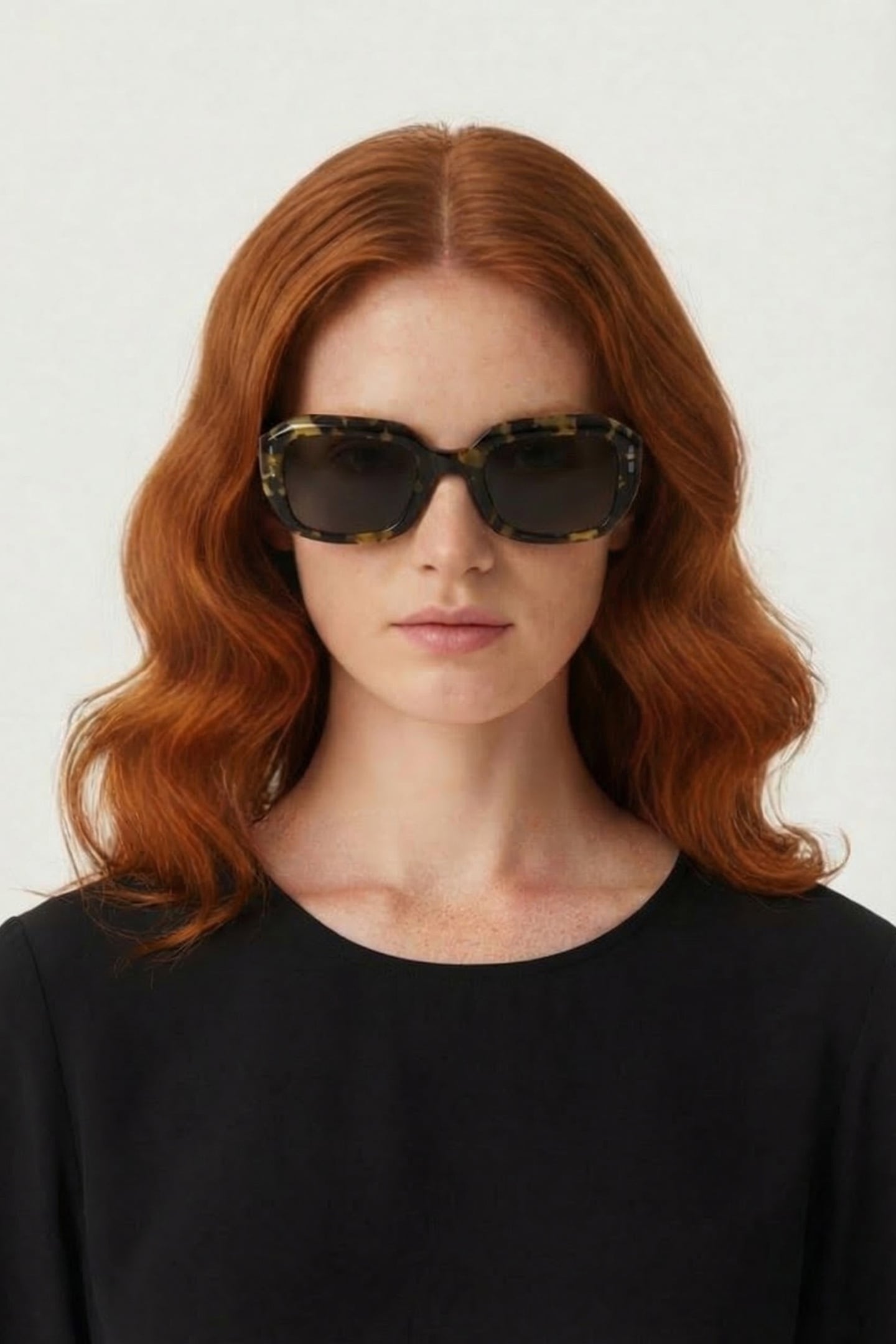 LILY SUNGLASSES YELLOW BROWN 1