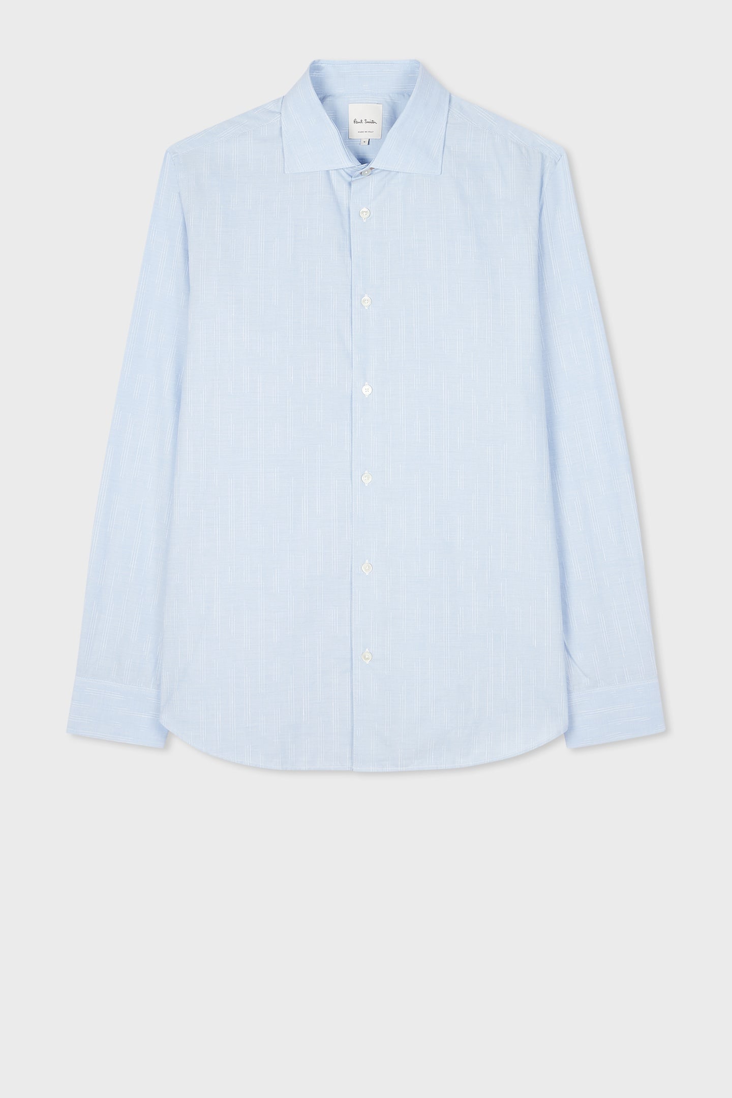 S/C SLIM FIT SHIRT LIGHT BLUE 1