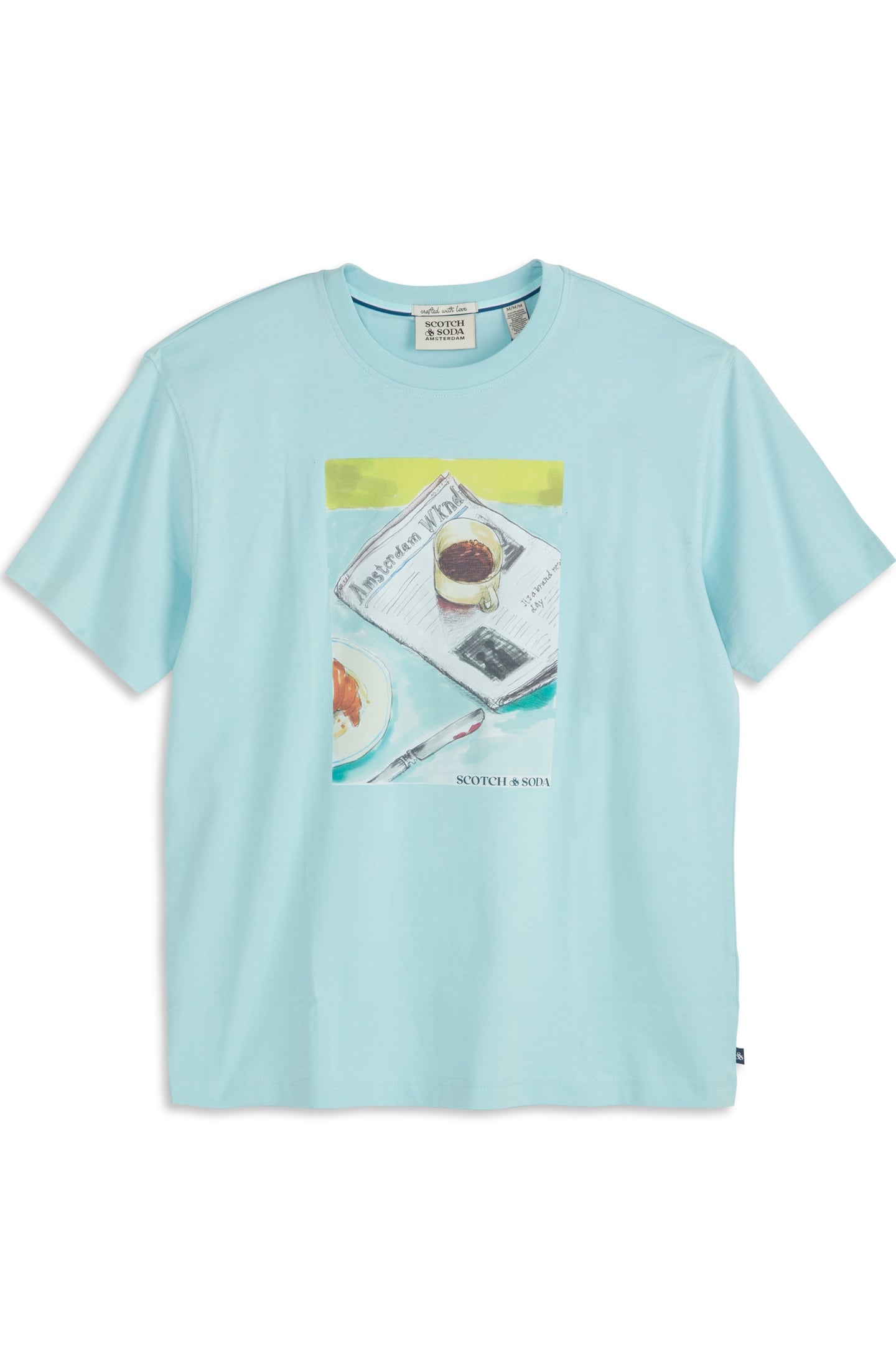 GRAPHIC TEE CANAL BLUE 1