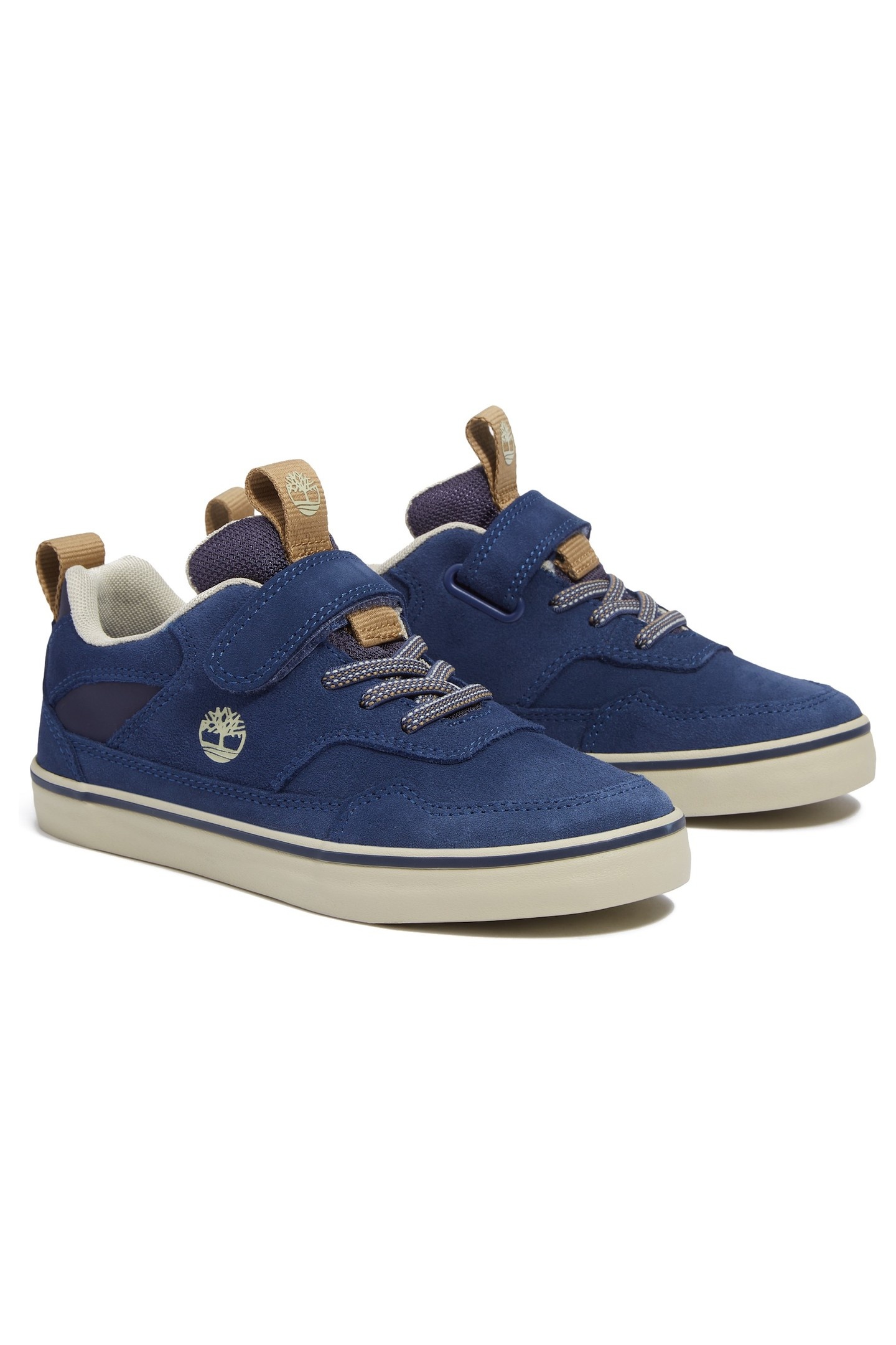 STONE JUMP LOW HOOK & LOOP SNEAKER DARK BLUE SUEDE 2