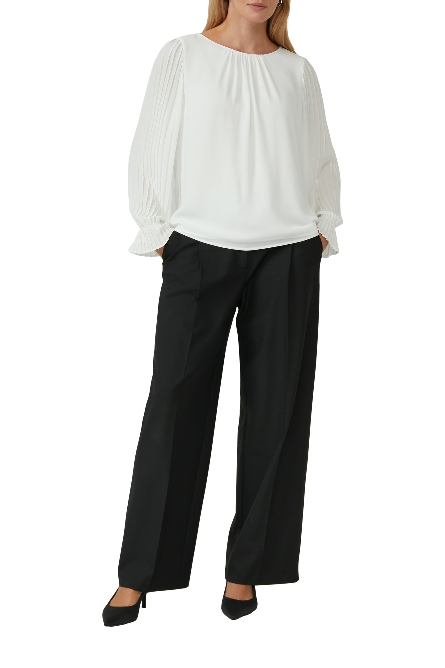 S.OLIVER BLOUSES WHITE 1