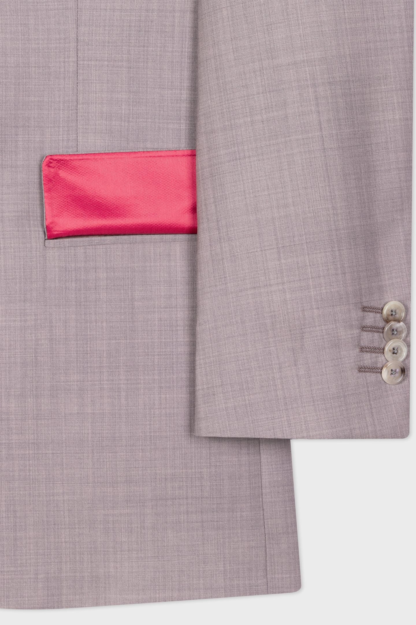 TAILORED FIT 2BTN SUIT LILAC 9