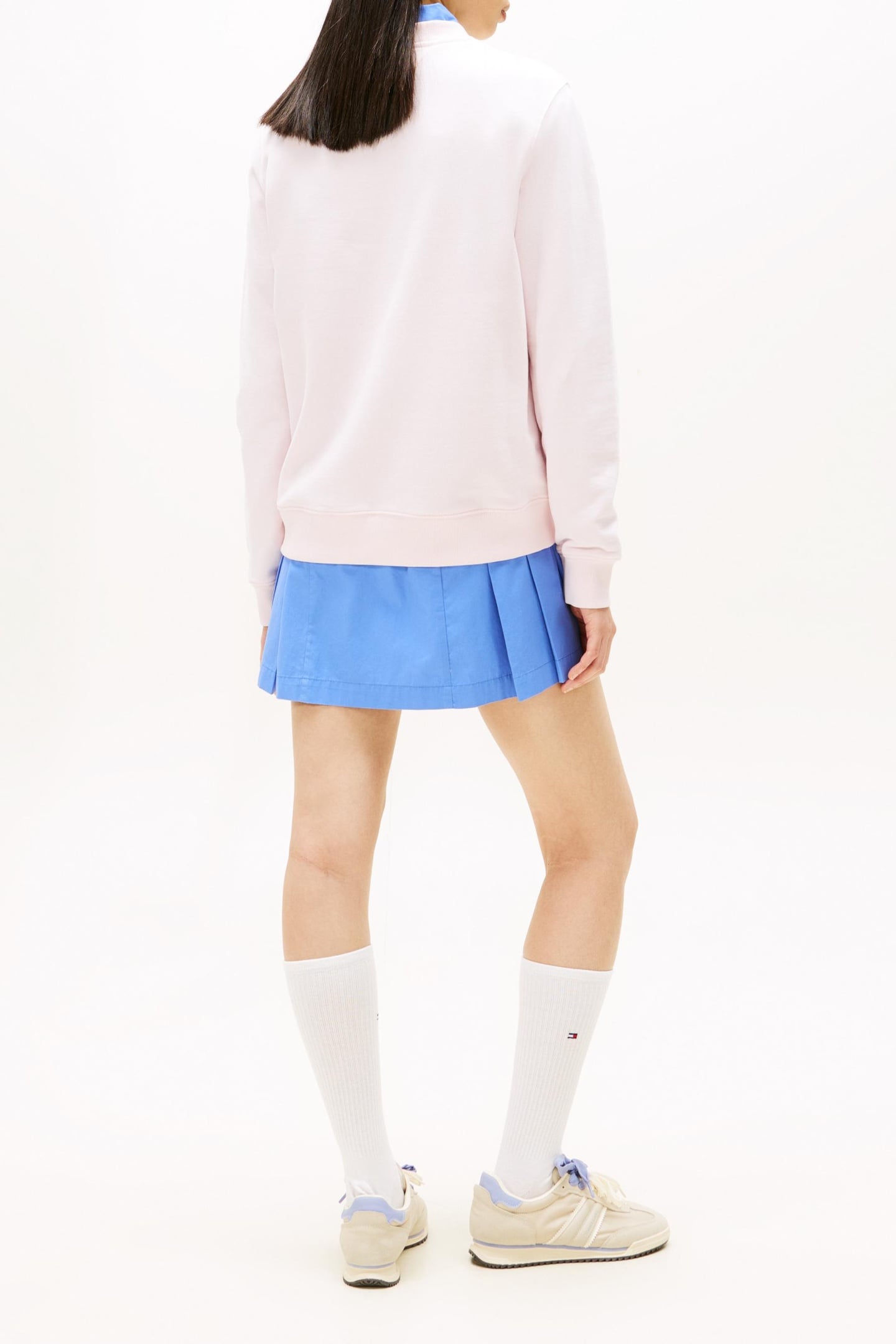 REGULAR ESSENTIAL LOGO CREW LIGHT PINK 5