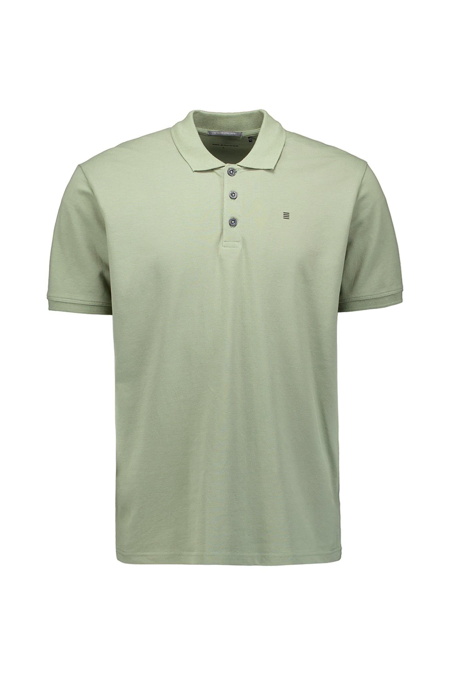 POLO PIQUE SOLID STRETCH GREEN 5