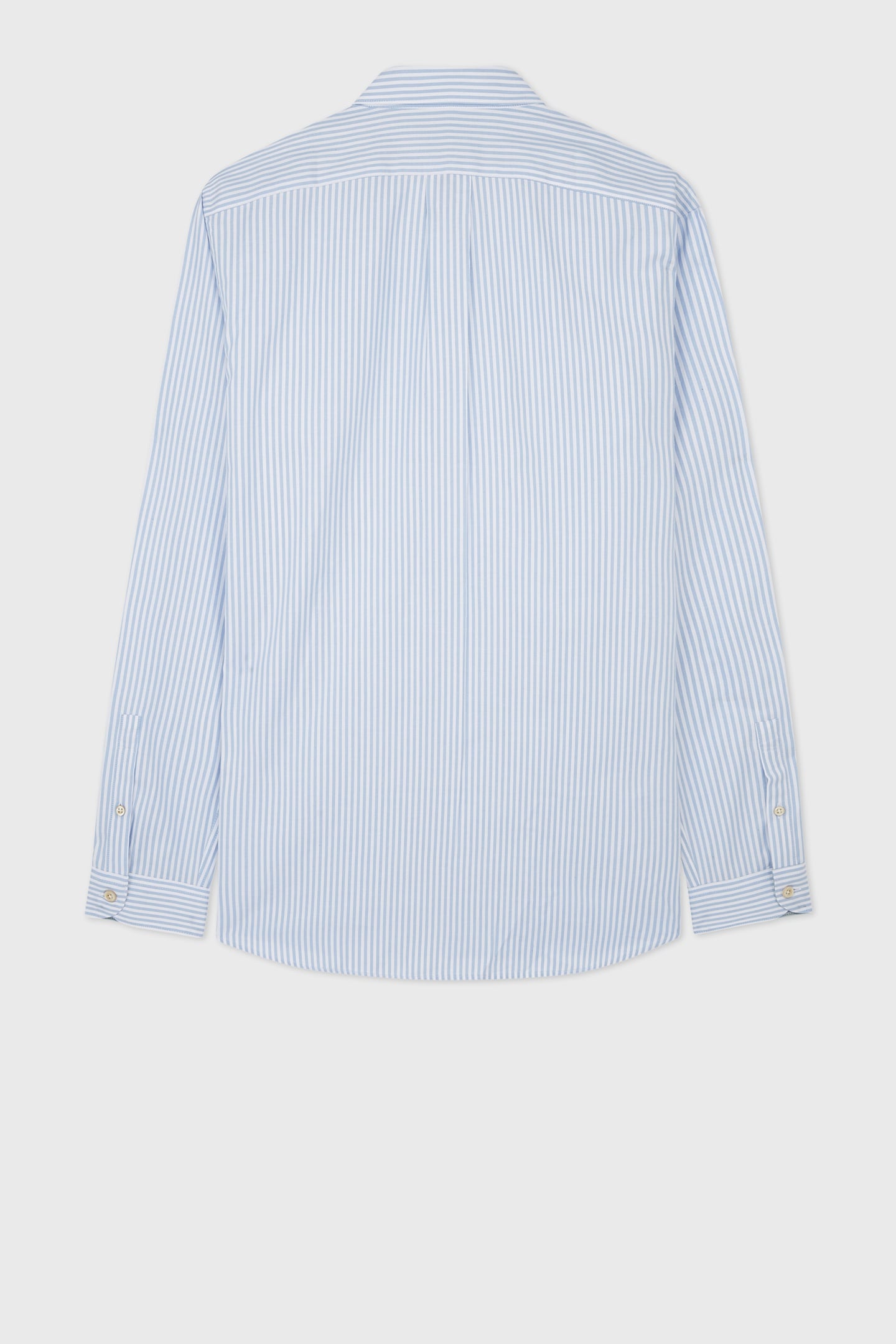 LS REGULAR FIT SHIRT BLUE 4