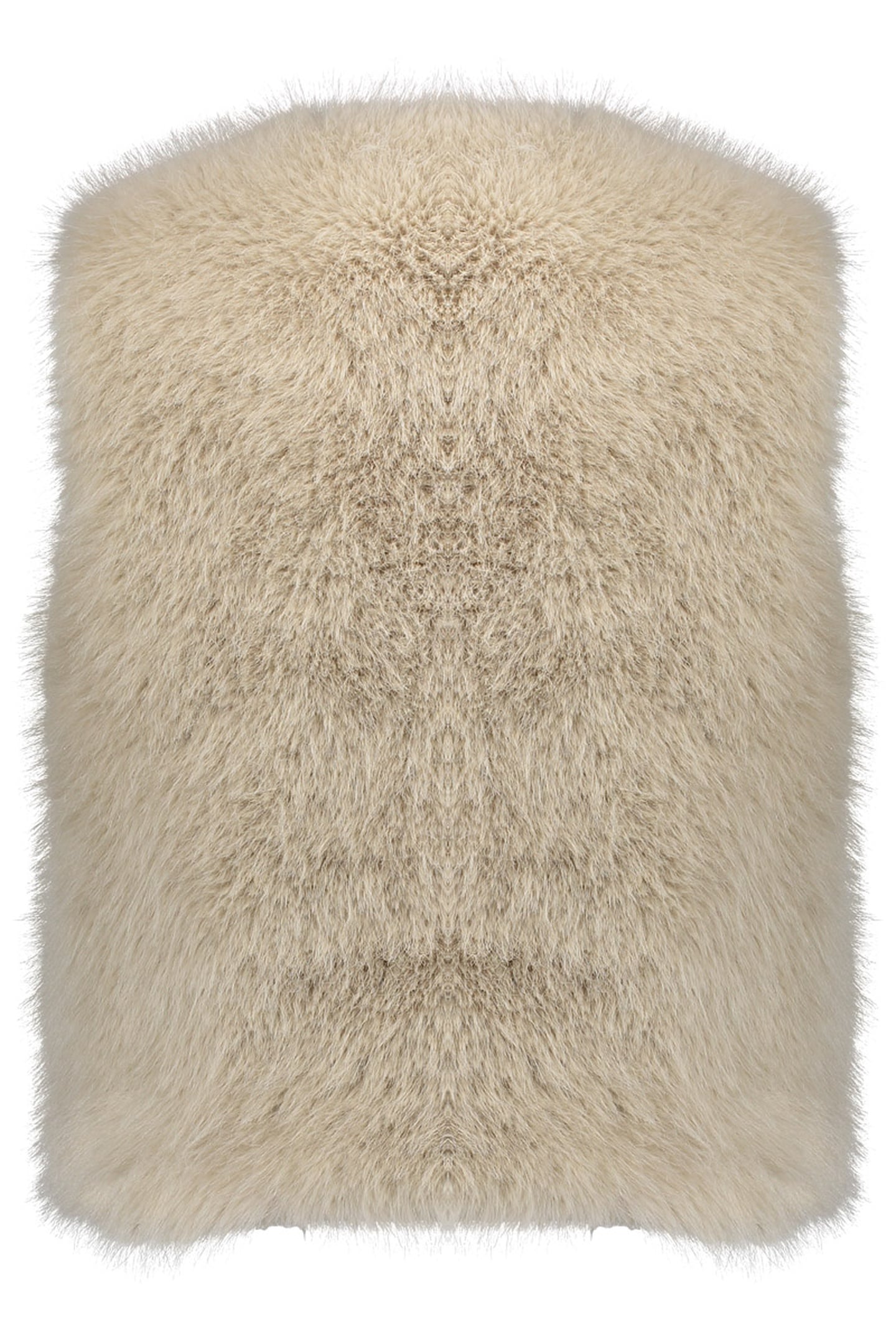 GILET FAKE FUR GREIGE 2